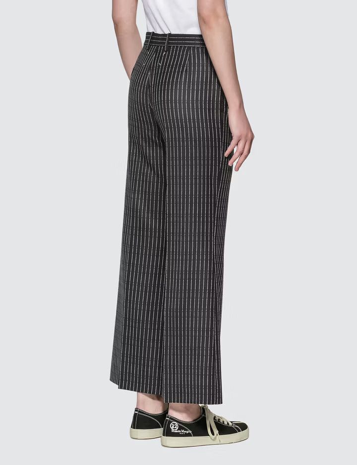 Maison Margiela o1y0625 Casual Pant in Black/White Size 27" / US 4 / IT 40 - 3 Thumbnail