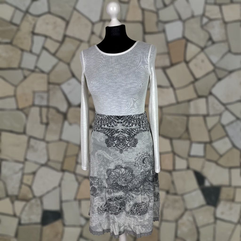 Desigual Desigual womens grey Skirt Size M Size 32" / US 10 / IT 46 - 1 Thumbnail