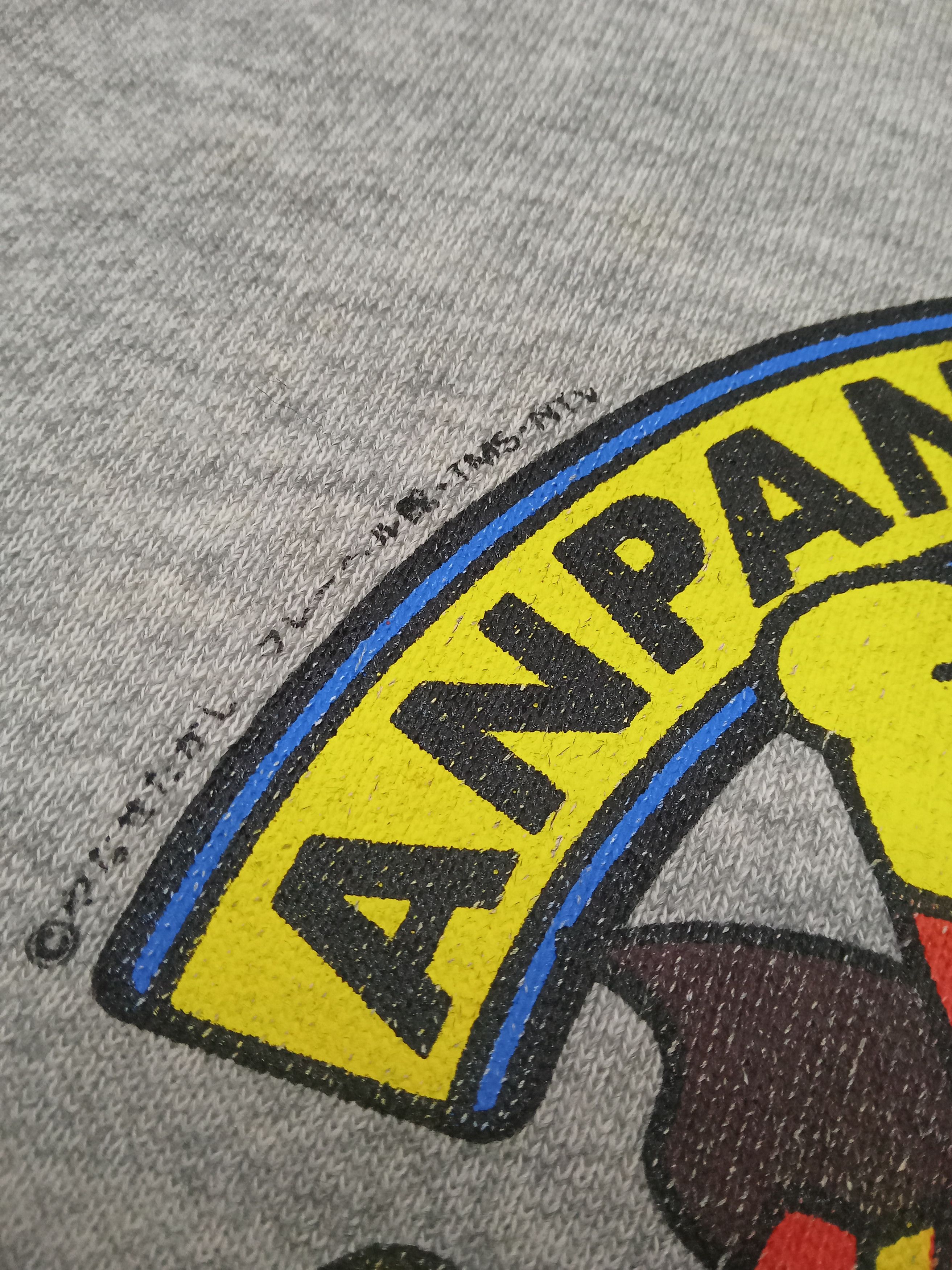 Fruit Of The Loom × Vintage Anpanman Event Staff Distressed Vintage Sweatshirt Size US L / EU 52-54 / 3 - 8 Thumbnail