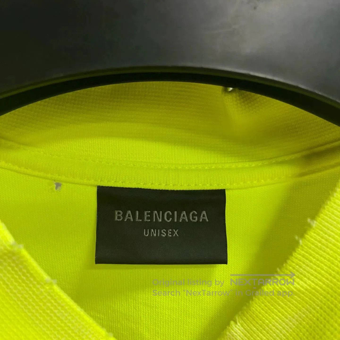 Balenciaga balenciaga neon logo short sleeve t-shirt. Size US XS / EU 42 / 0 - 2 Thumbnail