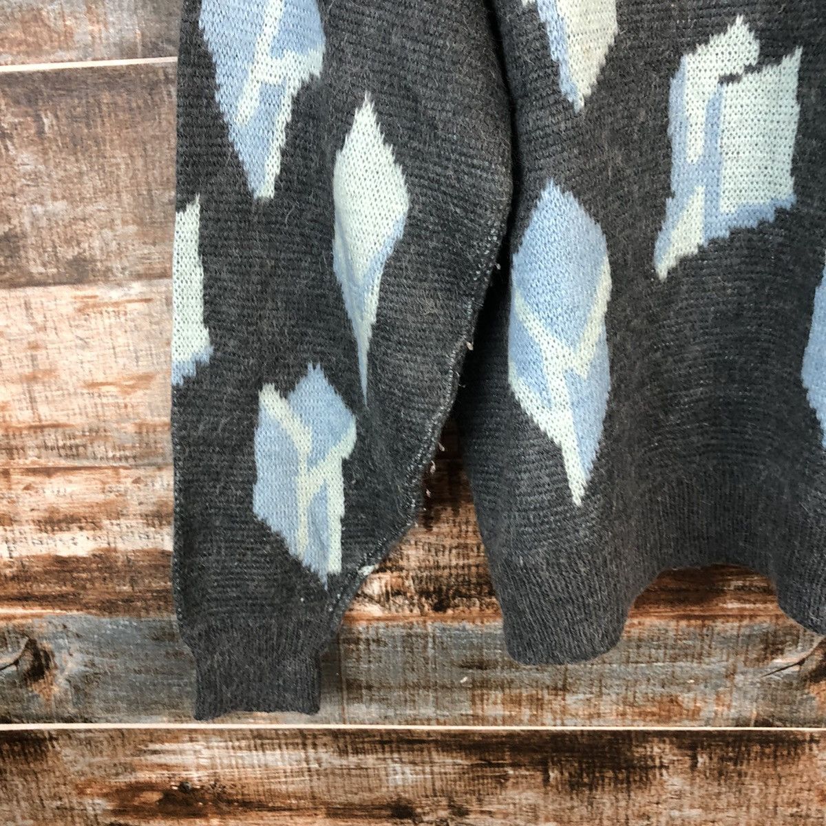 Homespun Knitwear × Japanese Brand Last Sands vintage Grey Knitwear sweatshirt #A2243 Size US M / EU 48-50 / 2 - 15 Thumbnail