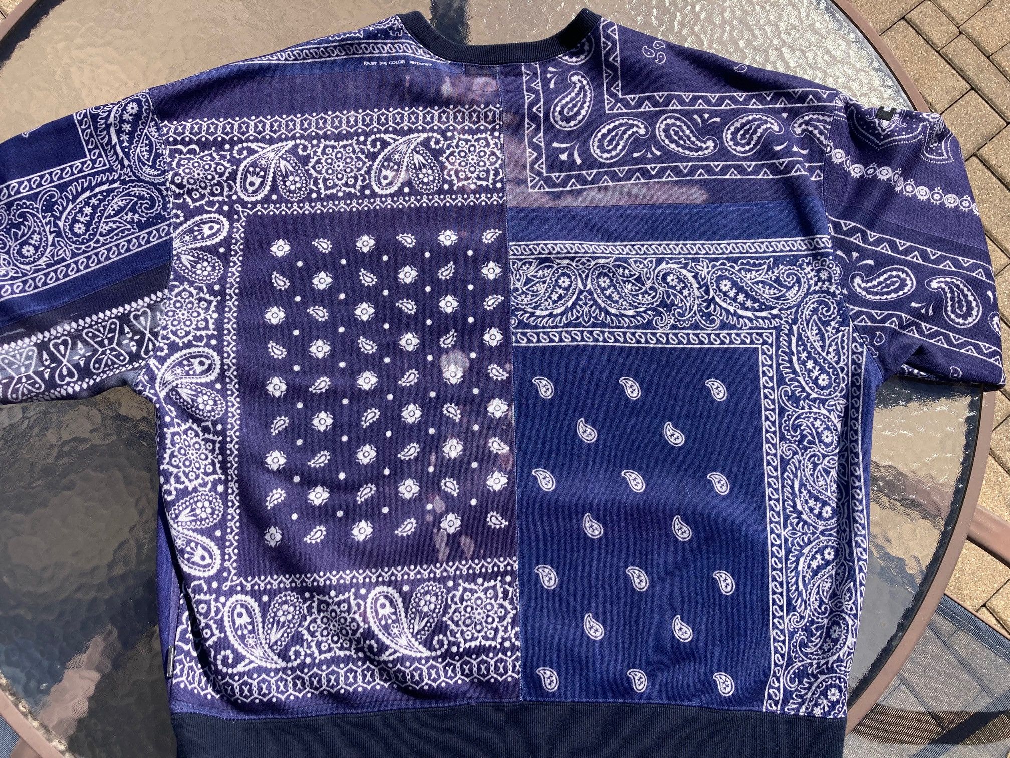 Neighborhood Neighborhood Patchwork Bandana Print Sweatshirt Size US L / EU 52-54 / 3 - 2 Thumbnail