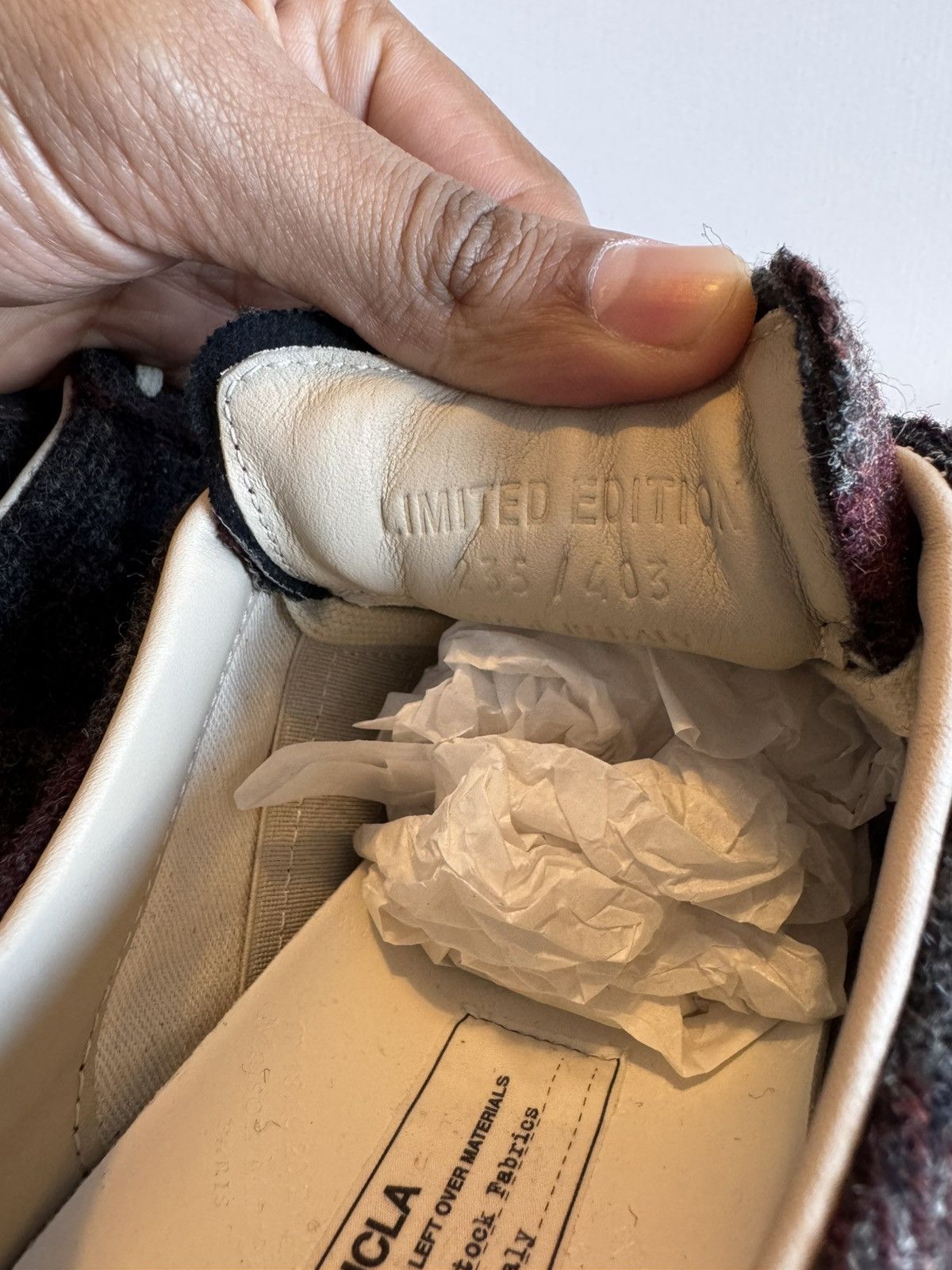 Maison Margiela Maison Margiela Recicla Replica Gat Sneakers Size US 6.5 / EU 39-40 - 3 Thumbnail