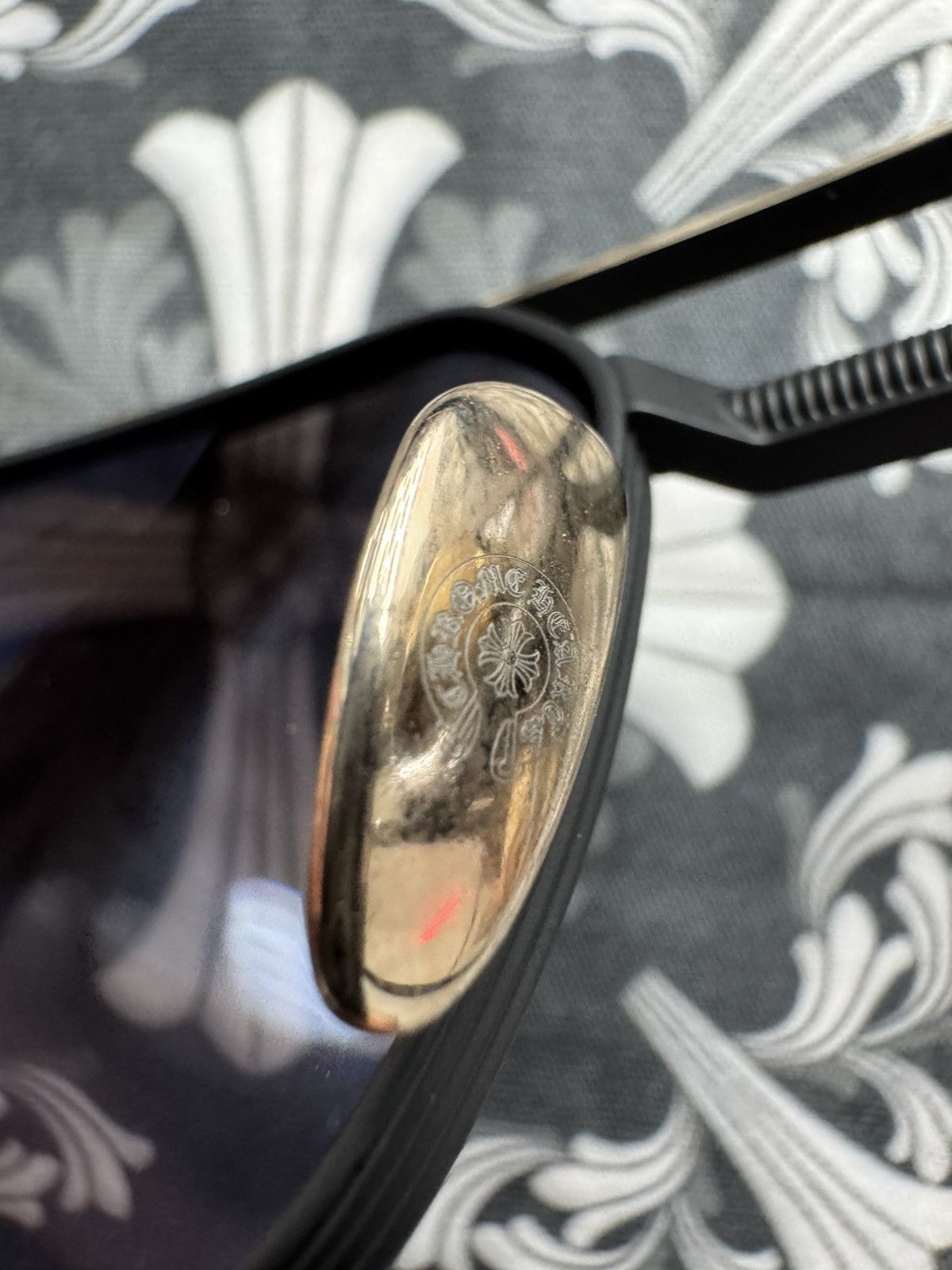 Chrome Hearts Chrome hearts lick’n glasses black & Gold Size ONE SIZE - 5 Thumbnail