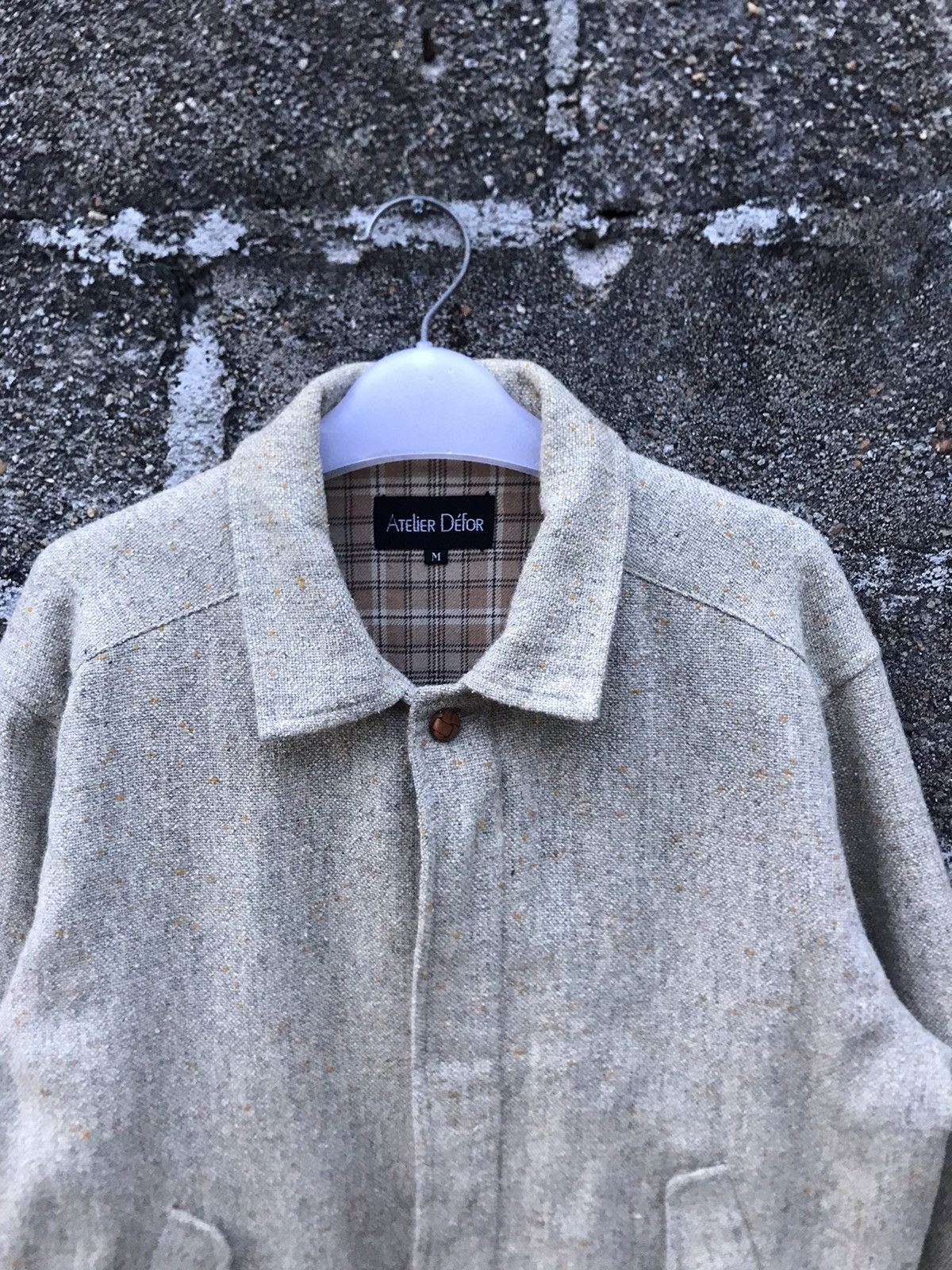 Japanese Brand ⚡️Vintage Nice Design Atelier Defor Bomber Jacket Size US M / EU 48-50 / 2 - 5 Thumbnail