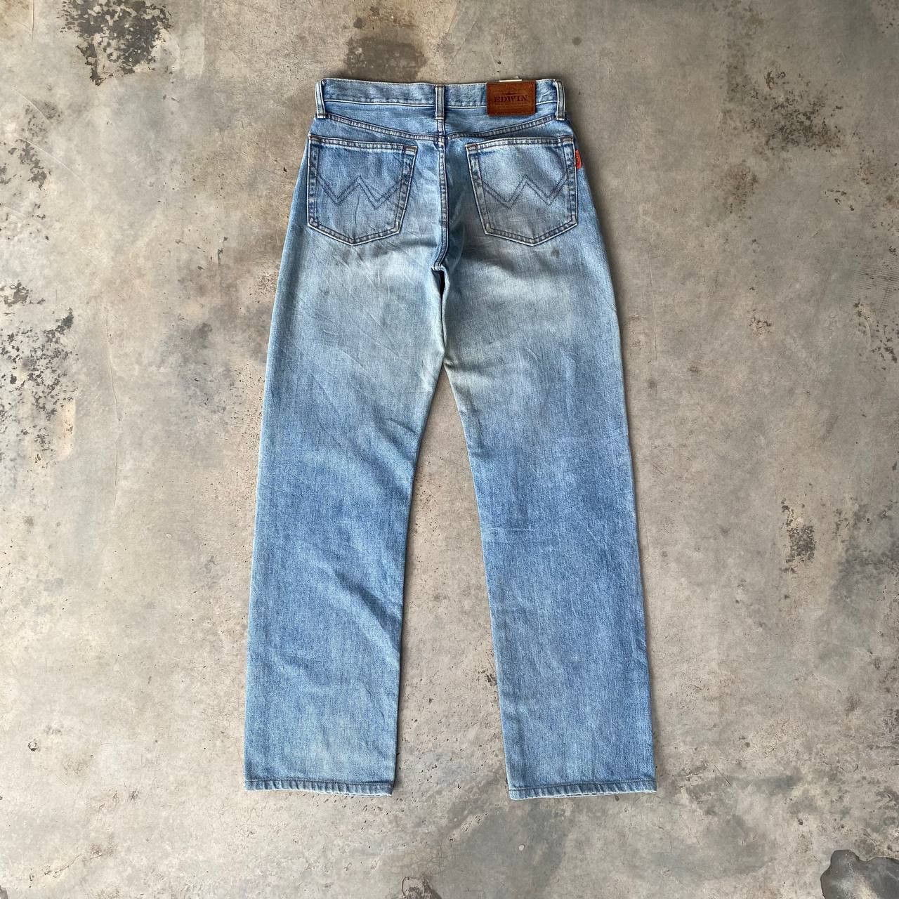 Edwin VINTAGE 90S EDWIN LOT 1503-94 AW STONEWASH DISTRESSED DENIM Size US 29 - 7 Thumbnail