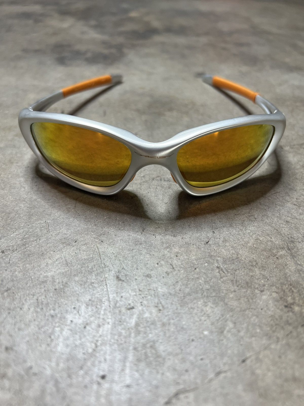 image of Band Tees x Oakley Vintage Oakleys Xx20 Fmj With Fire Iridium Lenses in Grey, Men's
