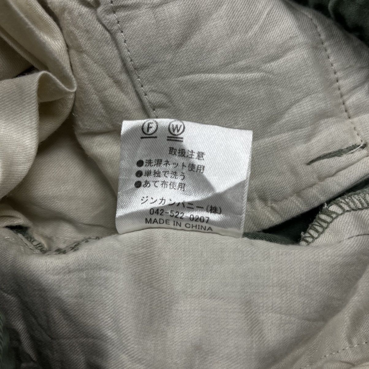 If Six Was Nine × Japanese Brand × Le Grande Bleu (L.G.B.) 2000s No ID - Relaxed Easy Cargo Pants Size US 30 / EU 46 - 9 Thumbnail