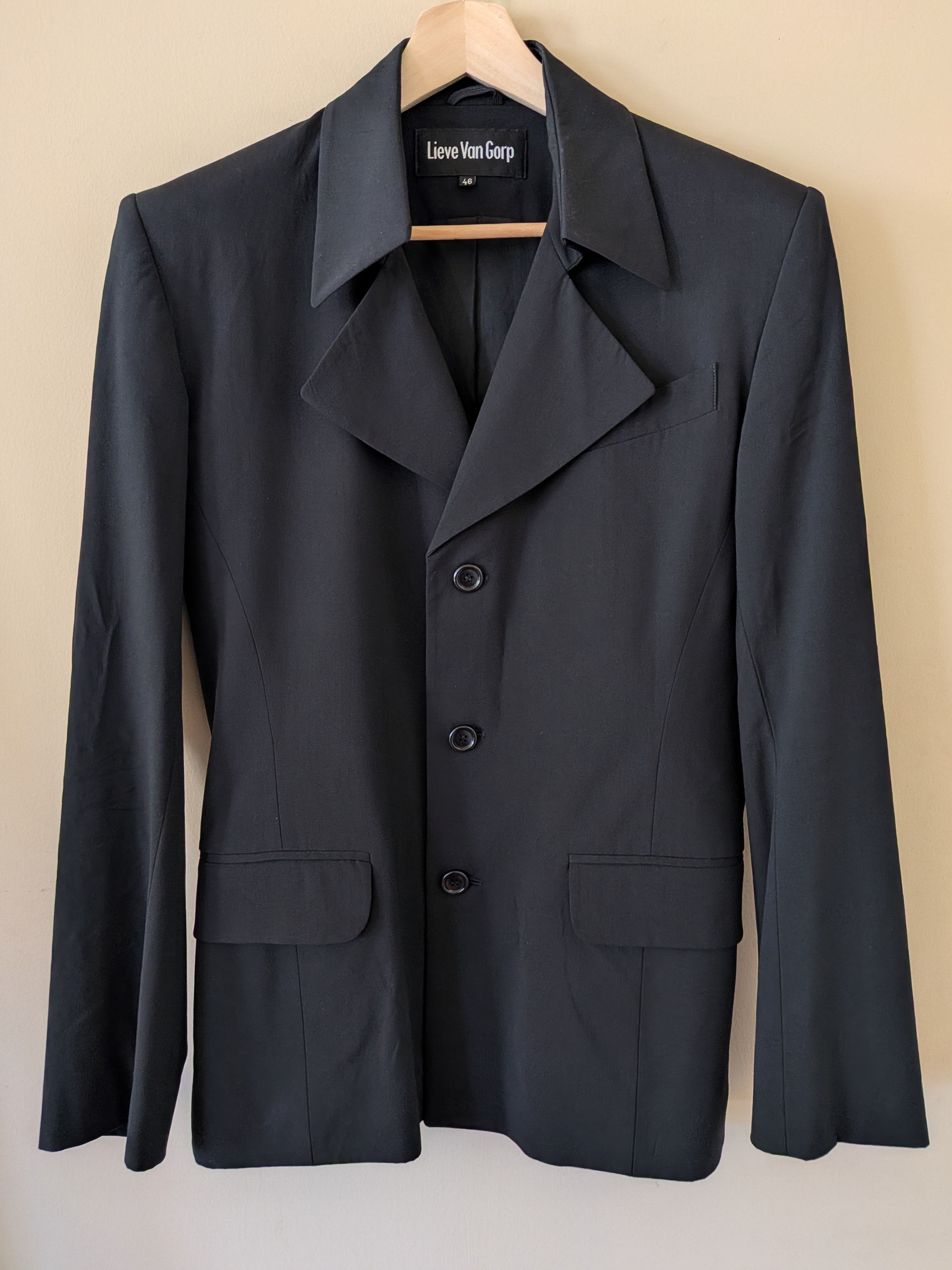 Lieve Van Gorp Spring Summer 1999 Suit Jacket Blazer Size US S / EU 44-46 / 1 - 1 Thumbnail