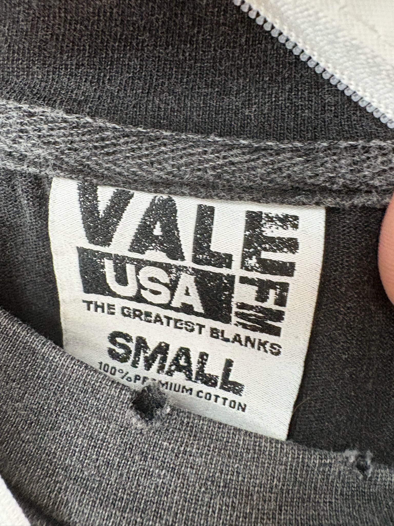 Vale Vale Forever "Damned" Bling Tee (Washed/Black) Size US S / EU 44-46 / 1 - 3 Thumbnail