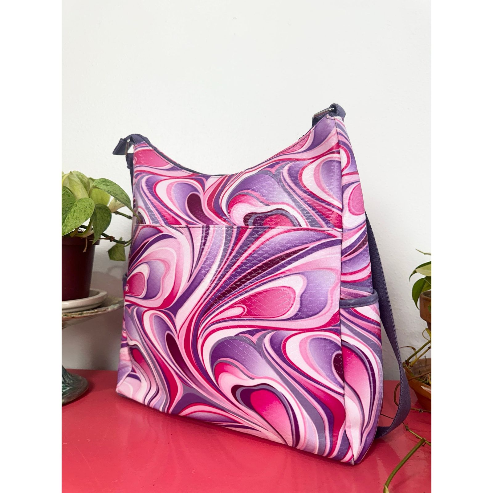 Other Y2K Psychedelic Swirl Crossbody Shoulder Bag Size ONE SIZE - 3 Thumbnail