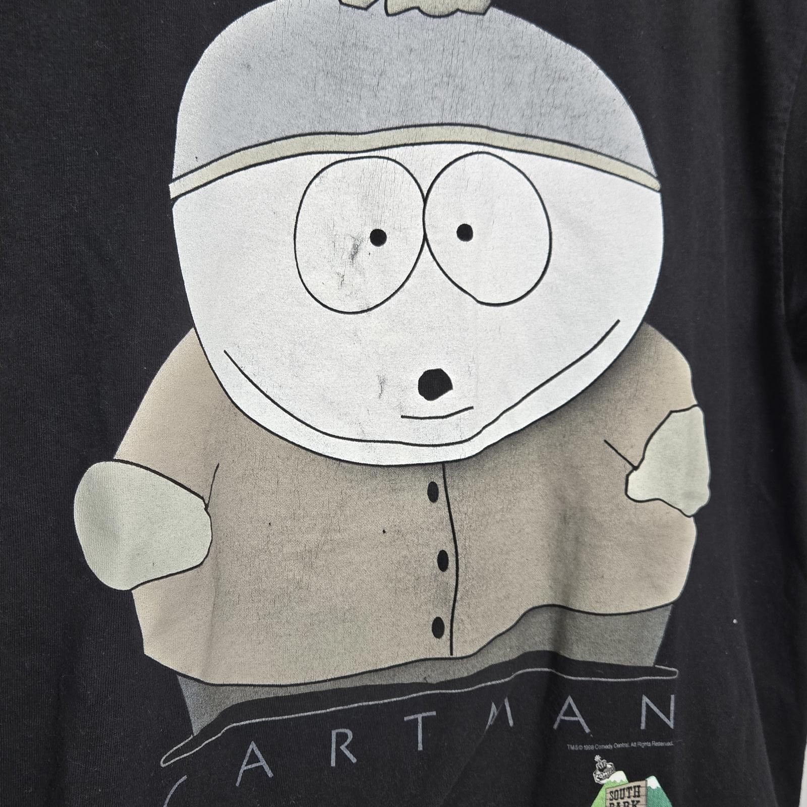 Designer South Park Shirt Men's Large Cartman Tee Cartoon Network 90s Size US L / EU 52-54 / 3 - 3 Thumbnail