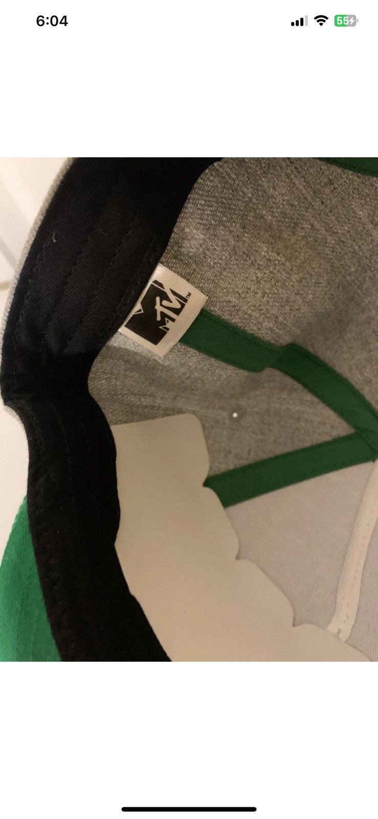 Mtv Mtv Music Television cap hat snapback green gray NWT Size ONE SIZE - 5 Thumbnail