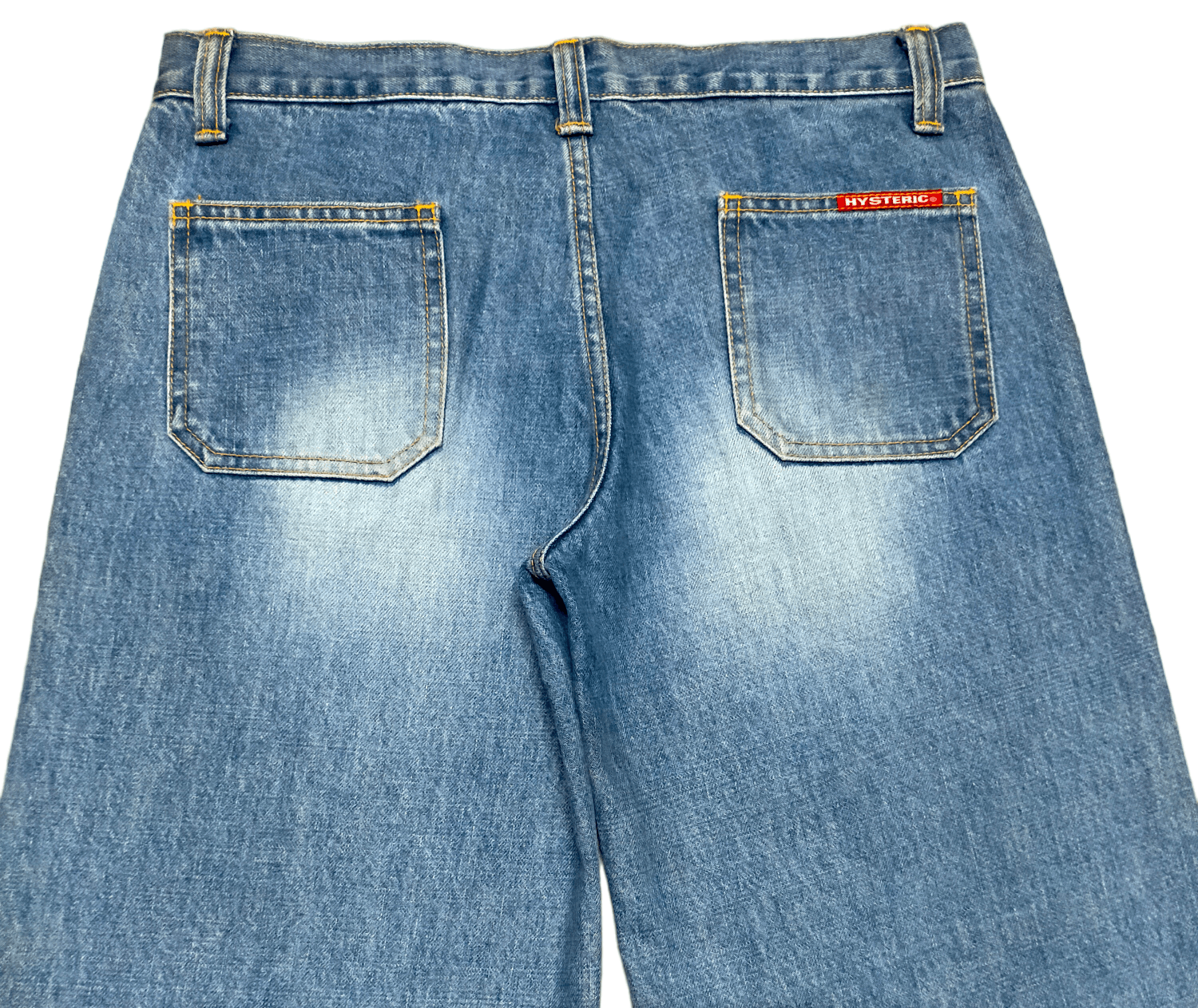 Hysteric Glamour × Japanese Brand × Vintage Hysteric Glamour Flare Wide Boot cut jeans Size US 31 - 2 Thumbnail