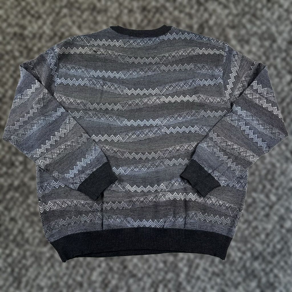 Coogi Segreto Sweater Merino Wool Men’s 2XL Knit Gray Crewneck Coogi Style Preppy Shirt Size US XXL / EU 58 / 5 - 1 Thumbnail