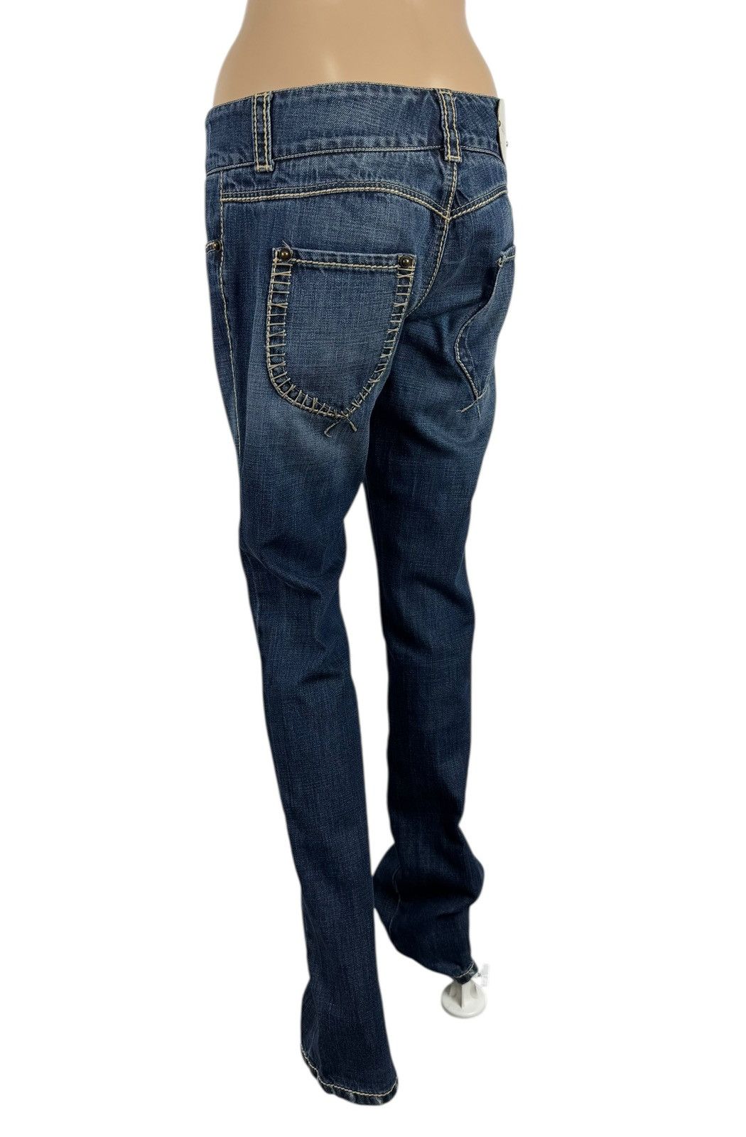 Other Angelo Mozzillo Fashion Fantasy Art Denim Jeans Vintage 42 Size 28" / US 6 / IT 42 - 3 Thumbnail
