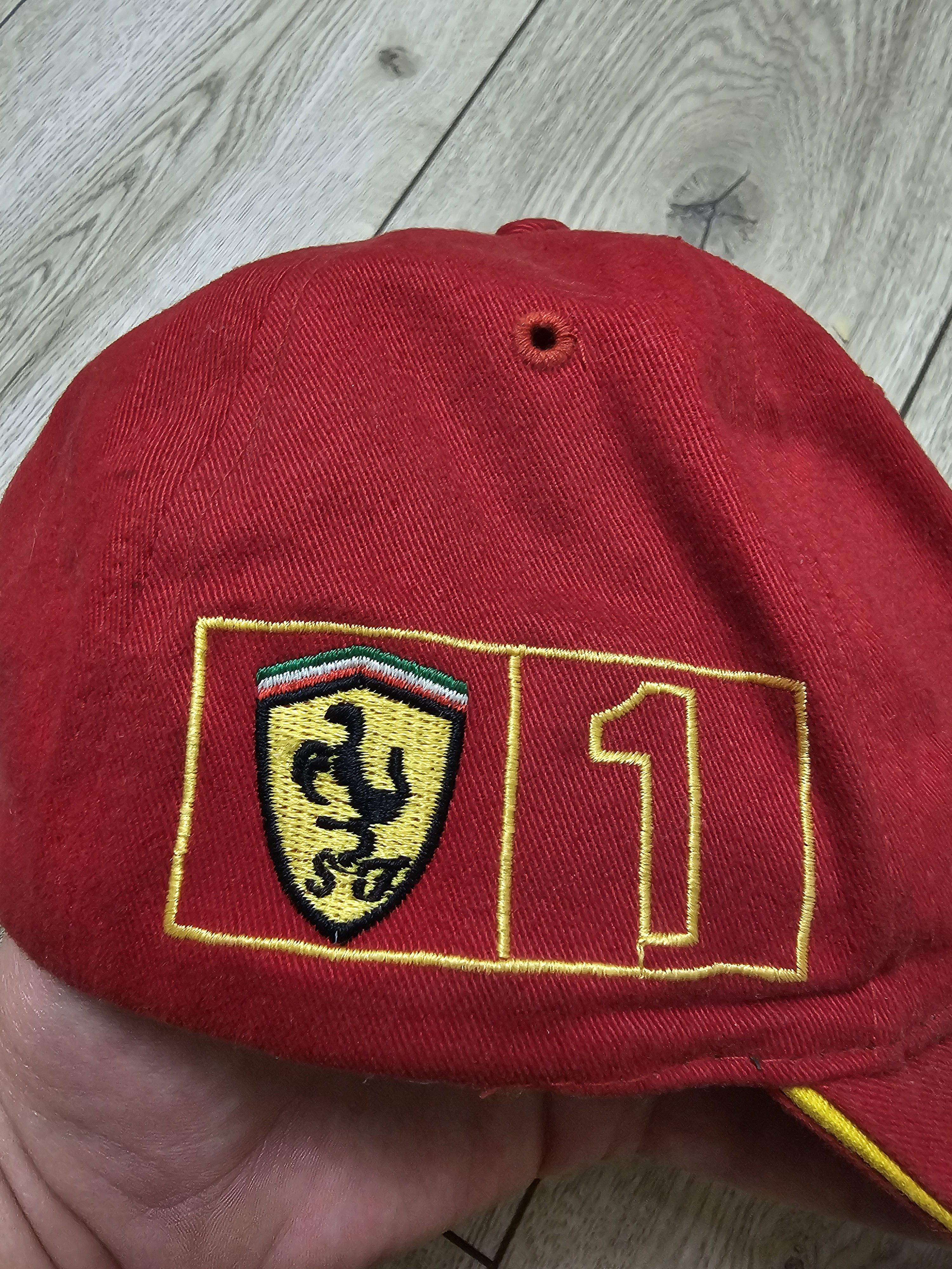 Ferrari FERRARI CAP VINTAGE MICHAEL SCHUMACHER CAP FORMULA 1 CAP Size ONE SIZE - 5 Thumbnail