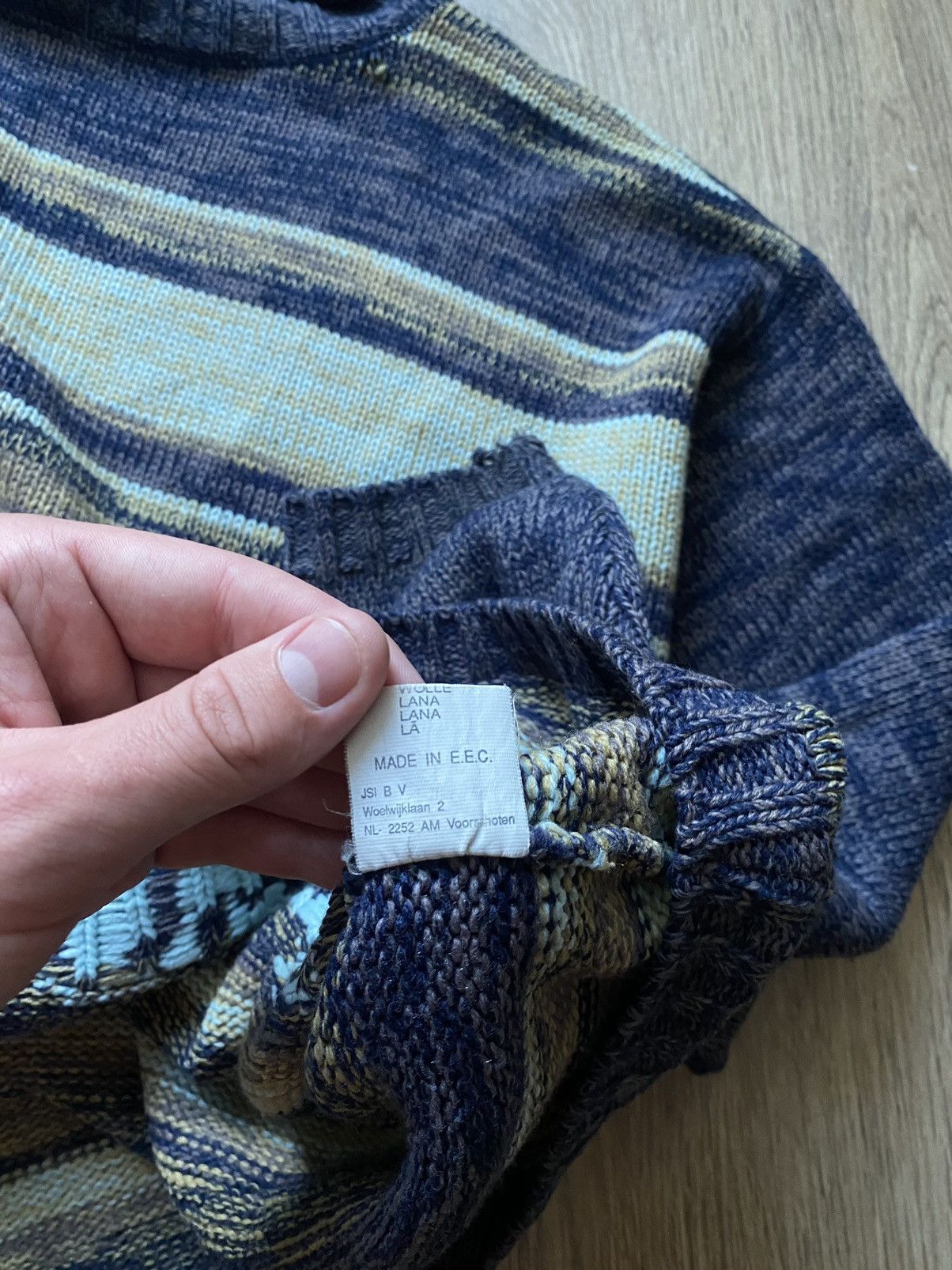 O'Neill × Vintage Vintage Oneill Knitted Surf Lana Wool Sweater Oakley Size US M / EU 48-50 / 2 - 8 Thumbnail