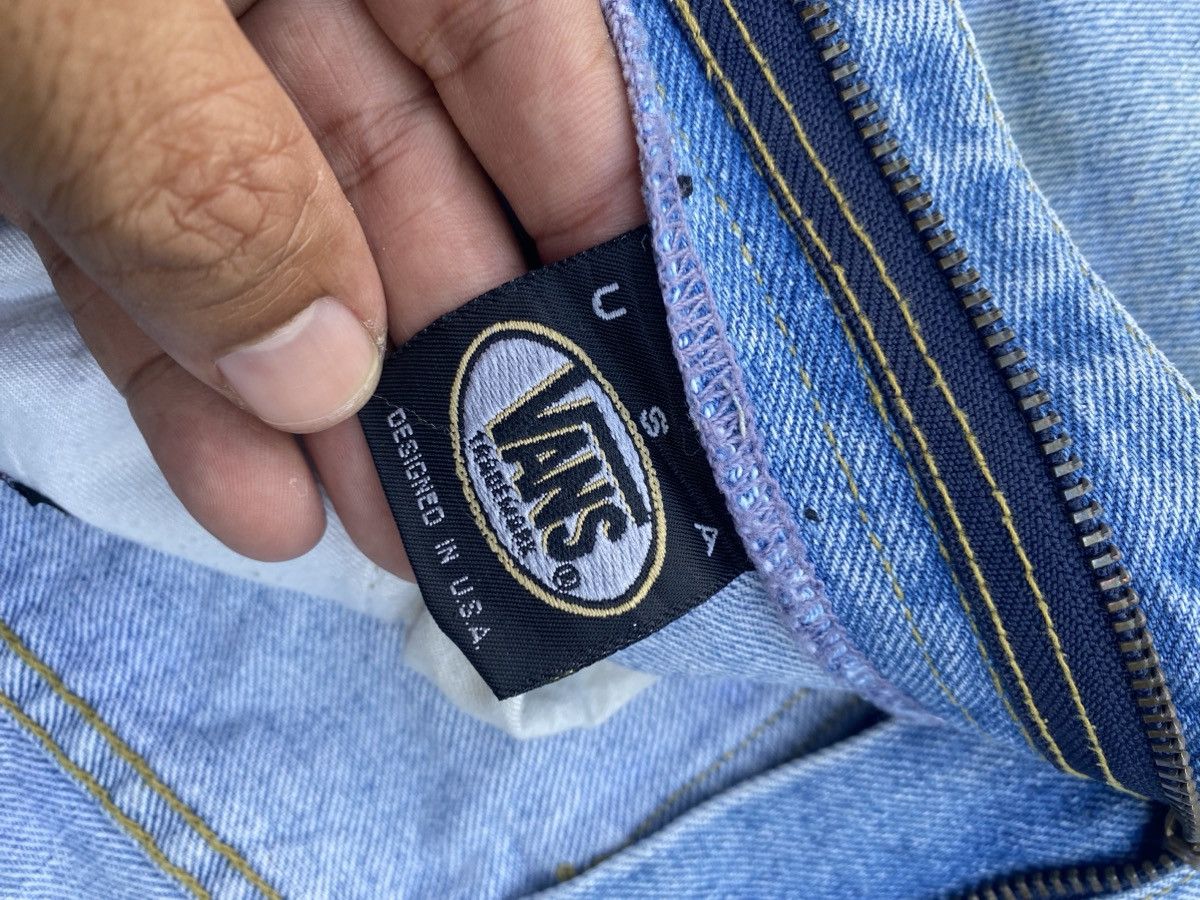 Vans × Vintage ⚡️Steals⚡️ Vintage Vans Baggy Jeans Size US 28 / EU 44 - 9 Thumbnail