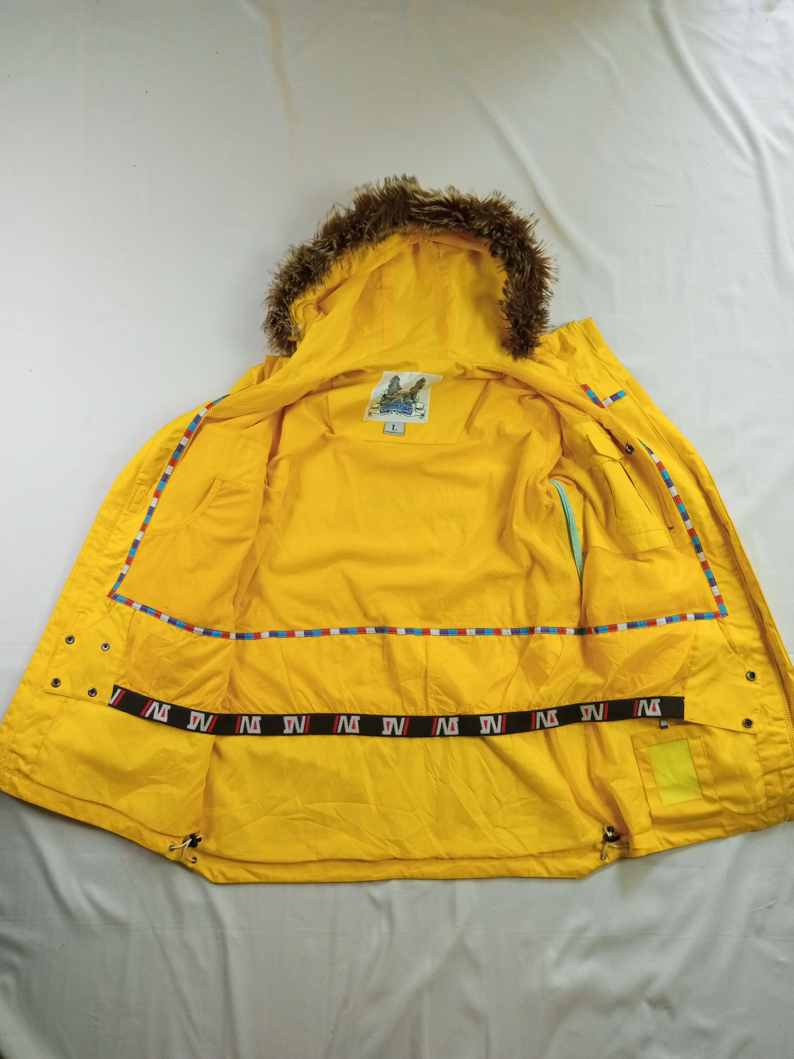 Japanese Brand Inspection Removable Fur Parka Jacket L.G.B. Style Size US L / EU 52-54 / 3 - 17 Thumbnail