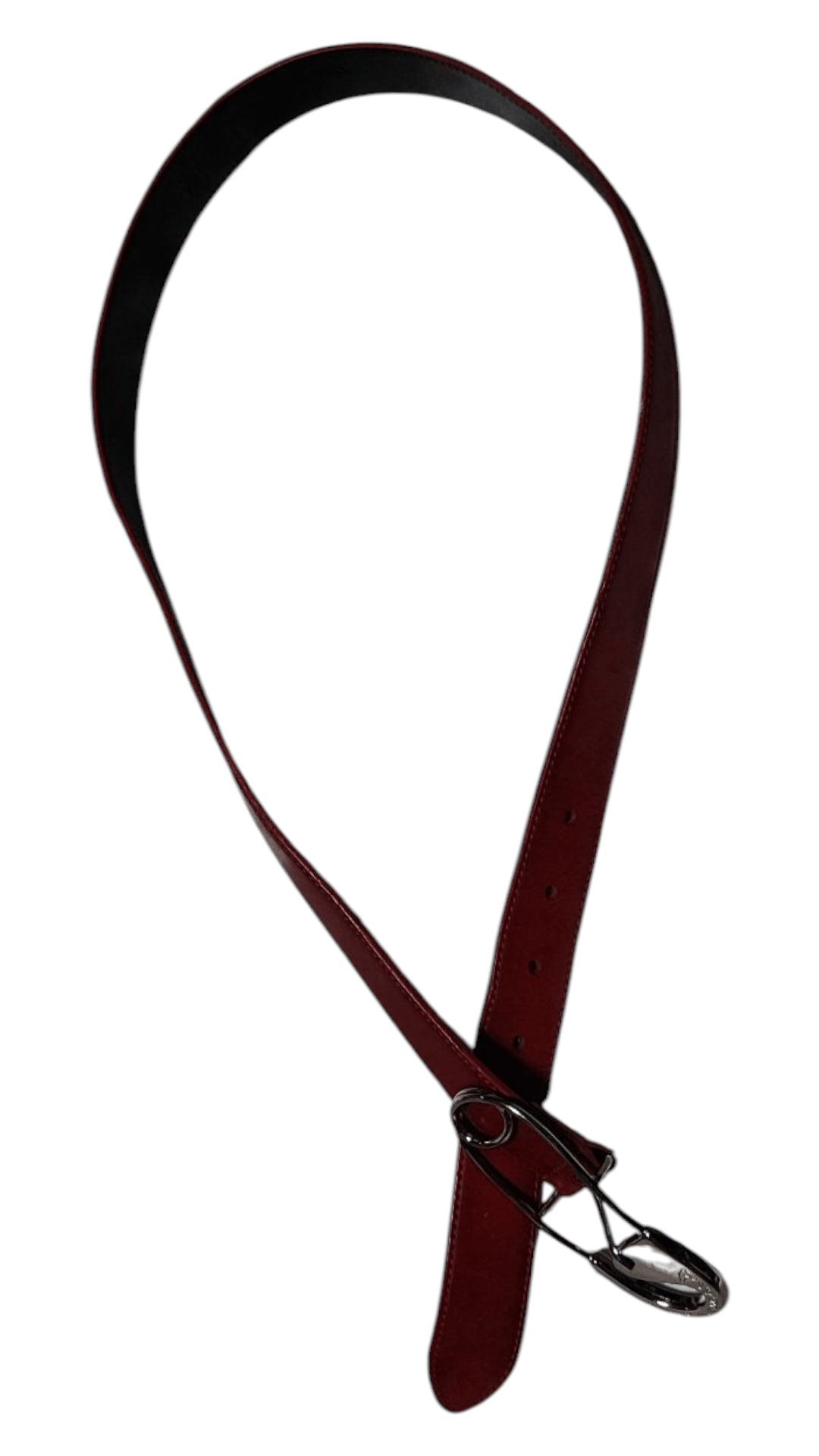 Vivienne Westwood Vevienne Westwood Rare Safety Pin Logo Unisex Leather Belt Size ONE SIZE - 3 Thumbnail