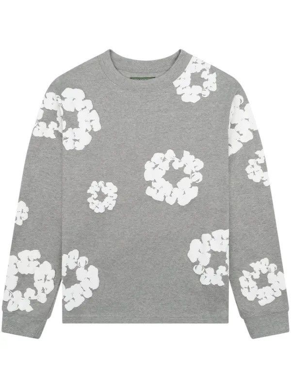 DENIM TEARS Denim Tears Long Sleeve Cotton Wreath Tee Size US XXL / EU 58 / 5 - 1 Thumbnail