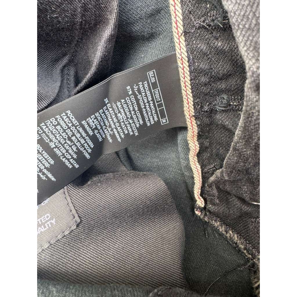 Tom Ford o1rshd1 Tapered Denim Jeans in Black Size US 33 - 15 Thumbnail