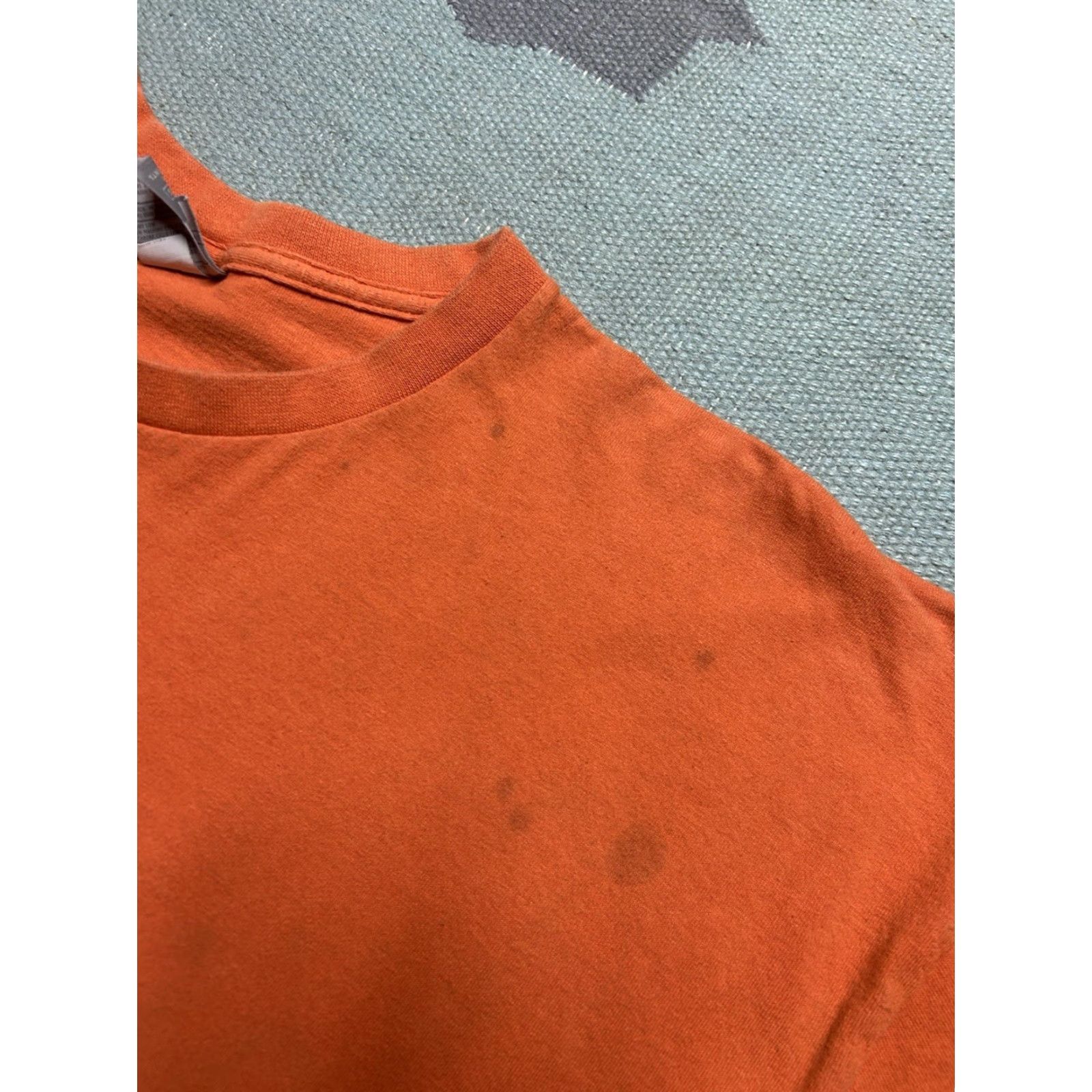 Nike VINTAGE Nike Athletics Logo T-Shirt Orange Sports Adult XXL Logo Clothing Mens Size US XXL / EU 58 / 5 - 5 Thumbnail