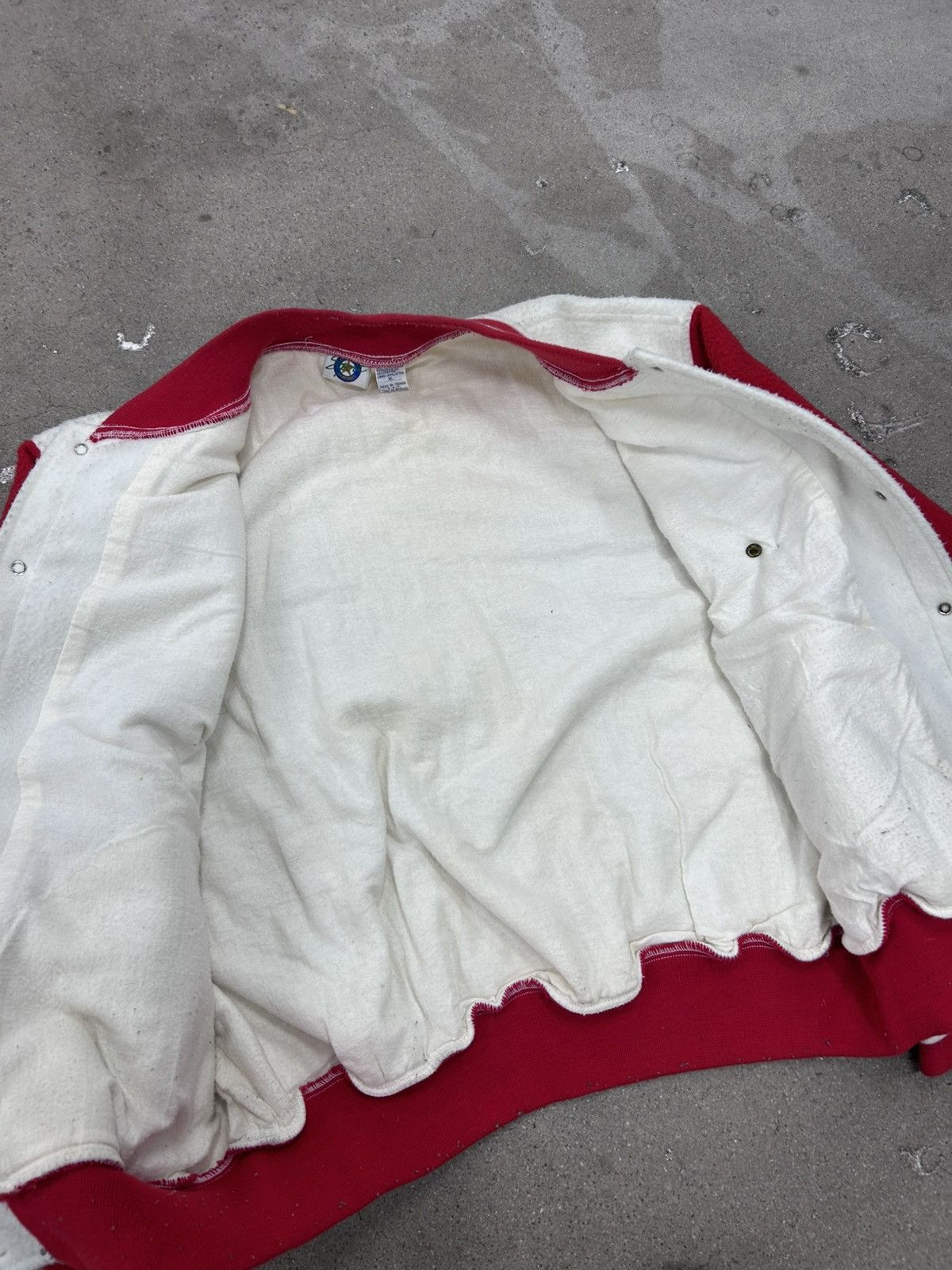 Vintage Vintage 90s cotton varsity jacket size large Size US XL / EU 56 / 4 - 5 Thumbnail