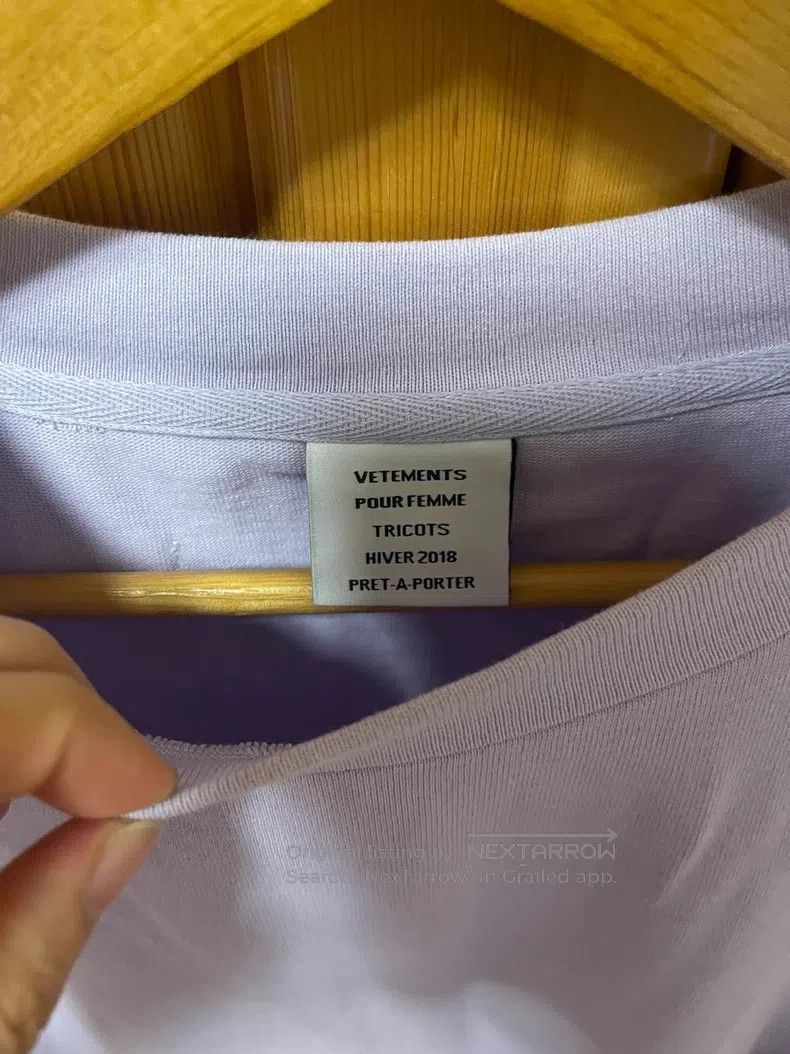 Vetements Vetements Long-sleeve Loose T-shirt Knitted Pullover Size US M / EU 48-50 / 2 - 2 Thumbnail