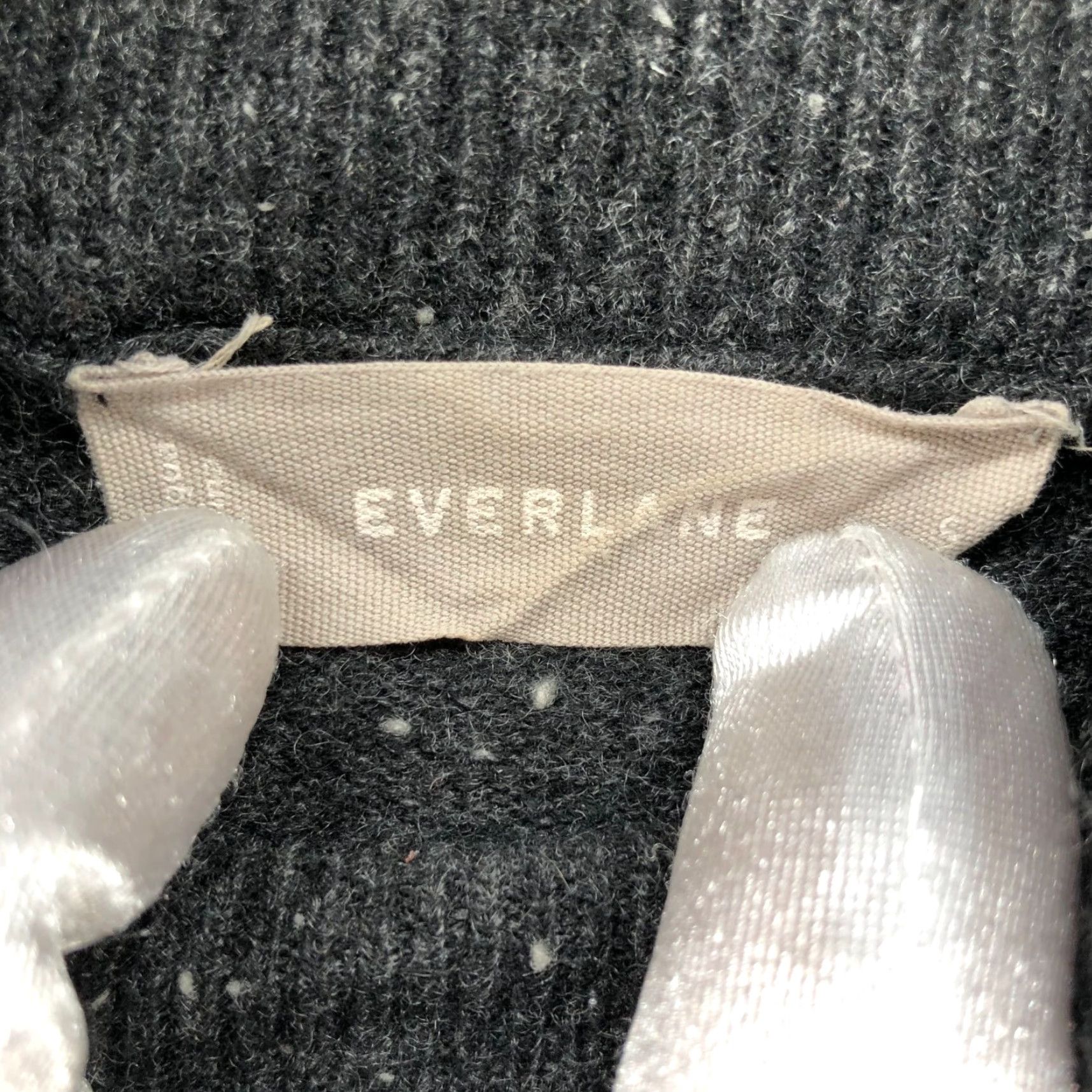Everlane Everlane Cashmere Turtleneck Sweater Womens S Dark Gray Donegal Tunic Size S / US 4 / IT 40 - 5 Thumbnail