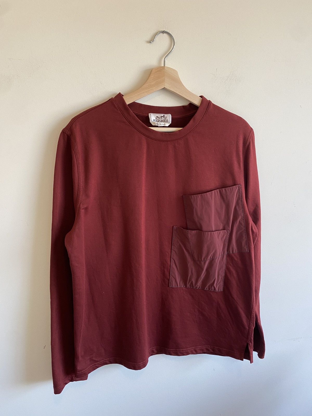 Hermes Margiela Era Hermes Double Pocket Nylon Long Sleeve | Grailed