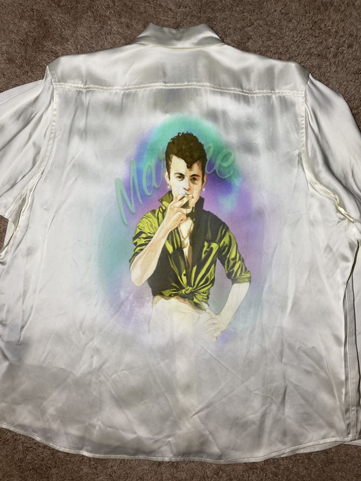 Martine Rose New SS21 Martine Rose Smoking Man Air Spray Graffiti Bonbon Size US L / EU 52-54 / 3 - 1 Thumbnail
