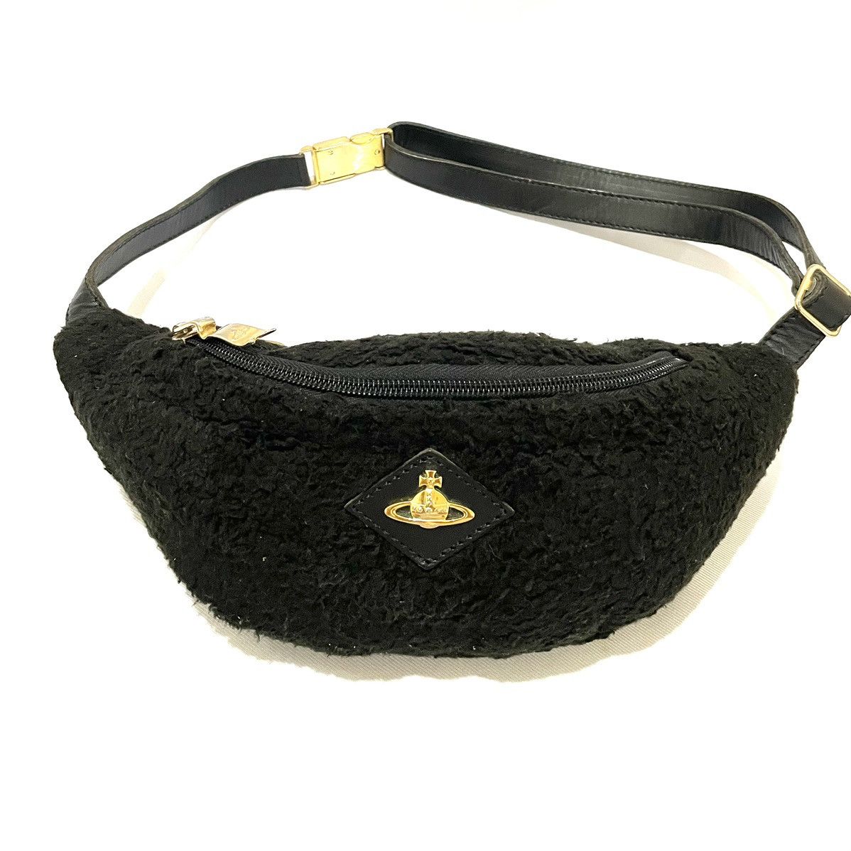 Vivienne Westwood Fleece Orb Belt Bag Size ONE SIZE - 1 Thumbnail