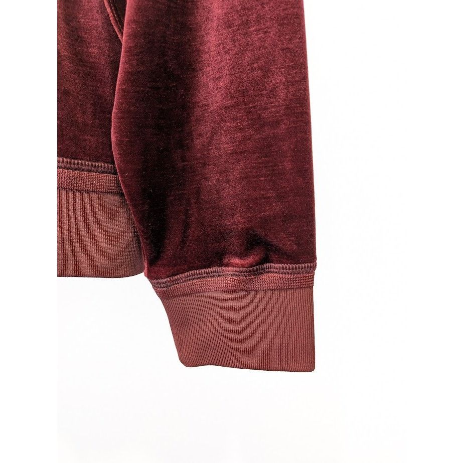 Tom Ford o1rshd1 Cut and Sewn Zipper Hoodie Jacket in Burgundy Size US S / EU 44-46 / 1 - 5 Thumbnail