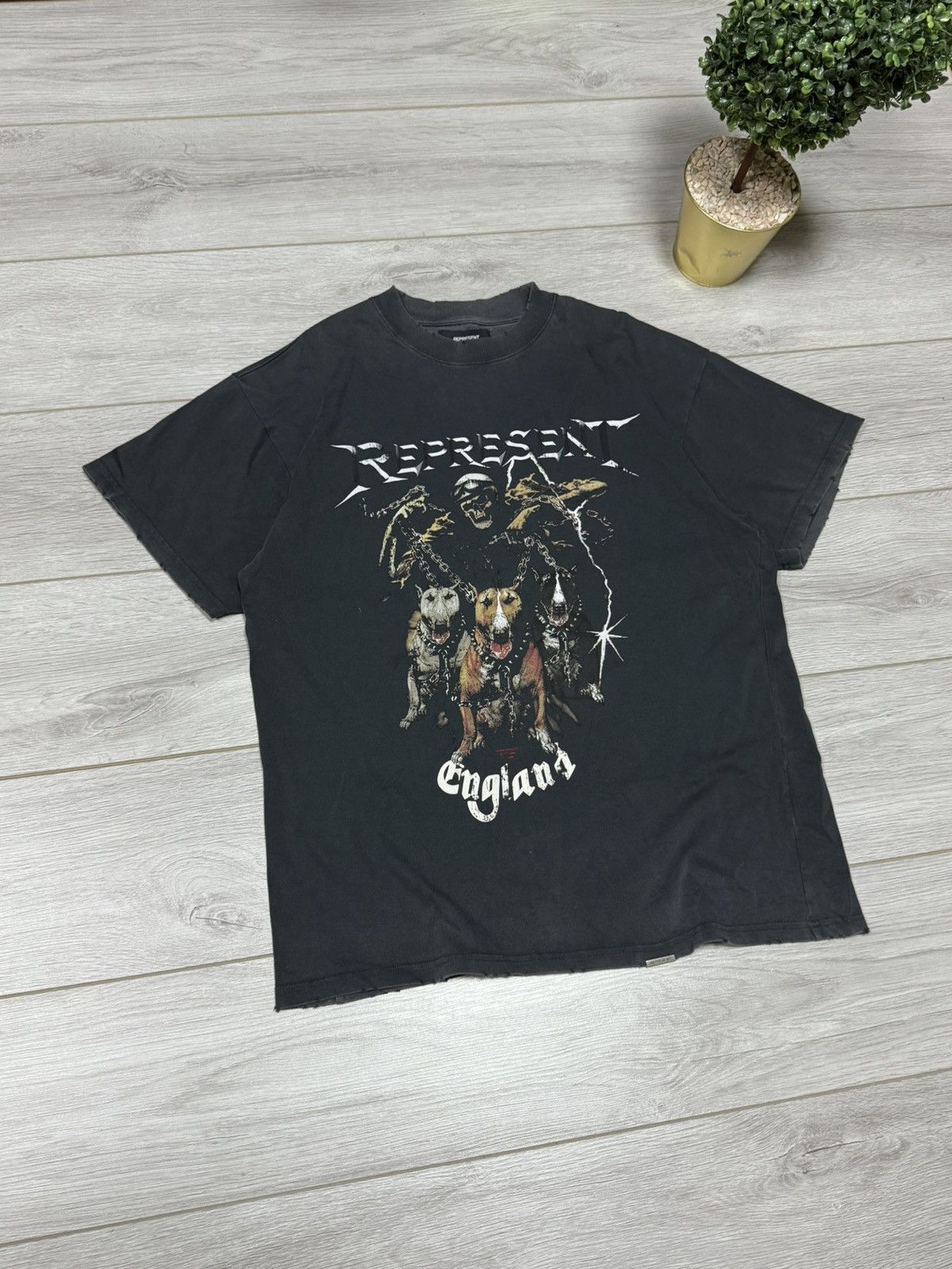 Represent Clo. Represent Terrier Tension vintage style faded distressed tee Size US S / EU 44-46 / 1 - 3 Thumbnail