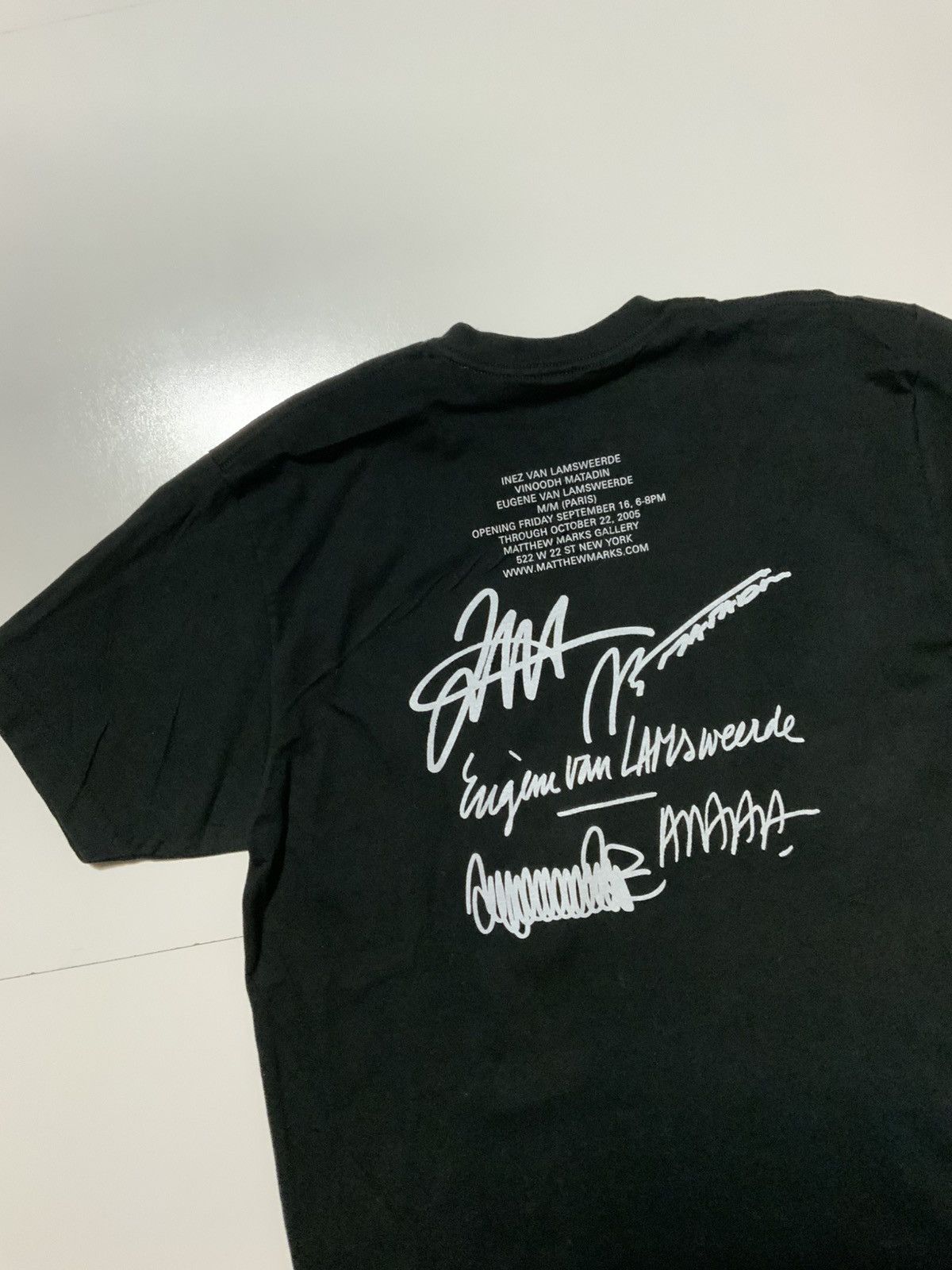 American Apparel Matthew Marks Gallery Art Now People Life On Earth T-Shirt Size US L / EU 52-54 / 3 - 6 Thumbnail