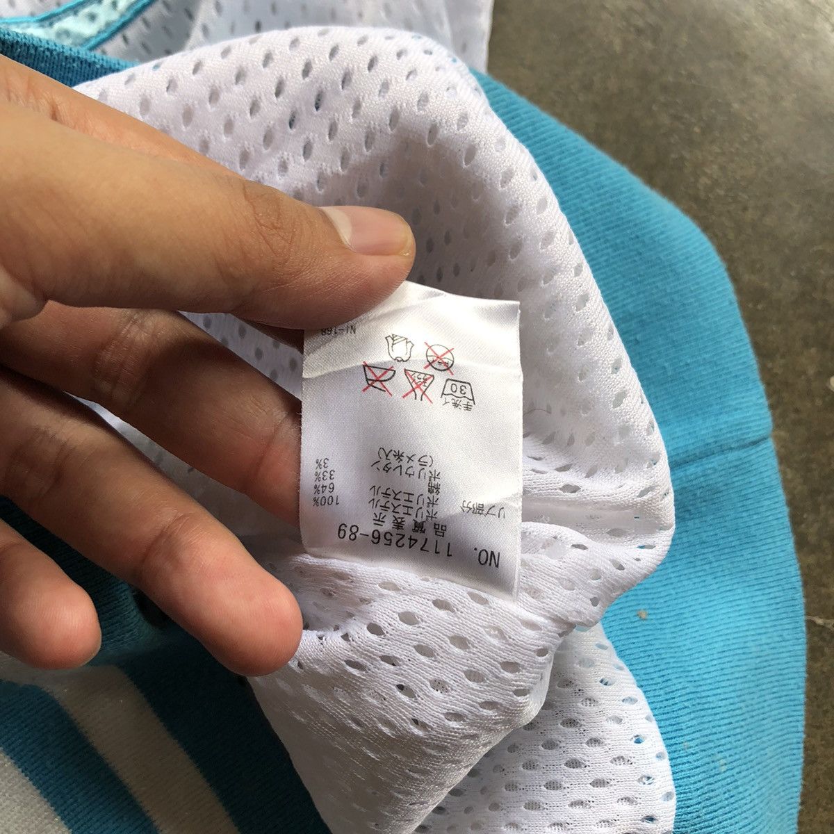 Japanese Brand NEED GONE🔥 Blue Cross Net Skull Jacket Size L / US 10 / IT 46 - 5 Thumbnail