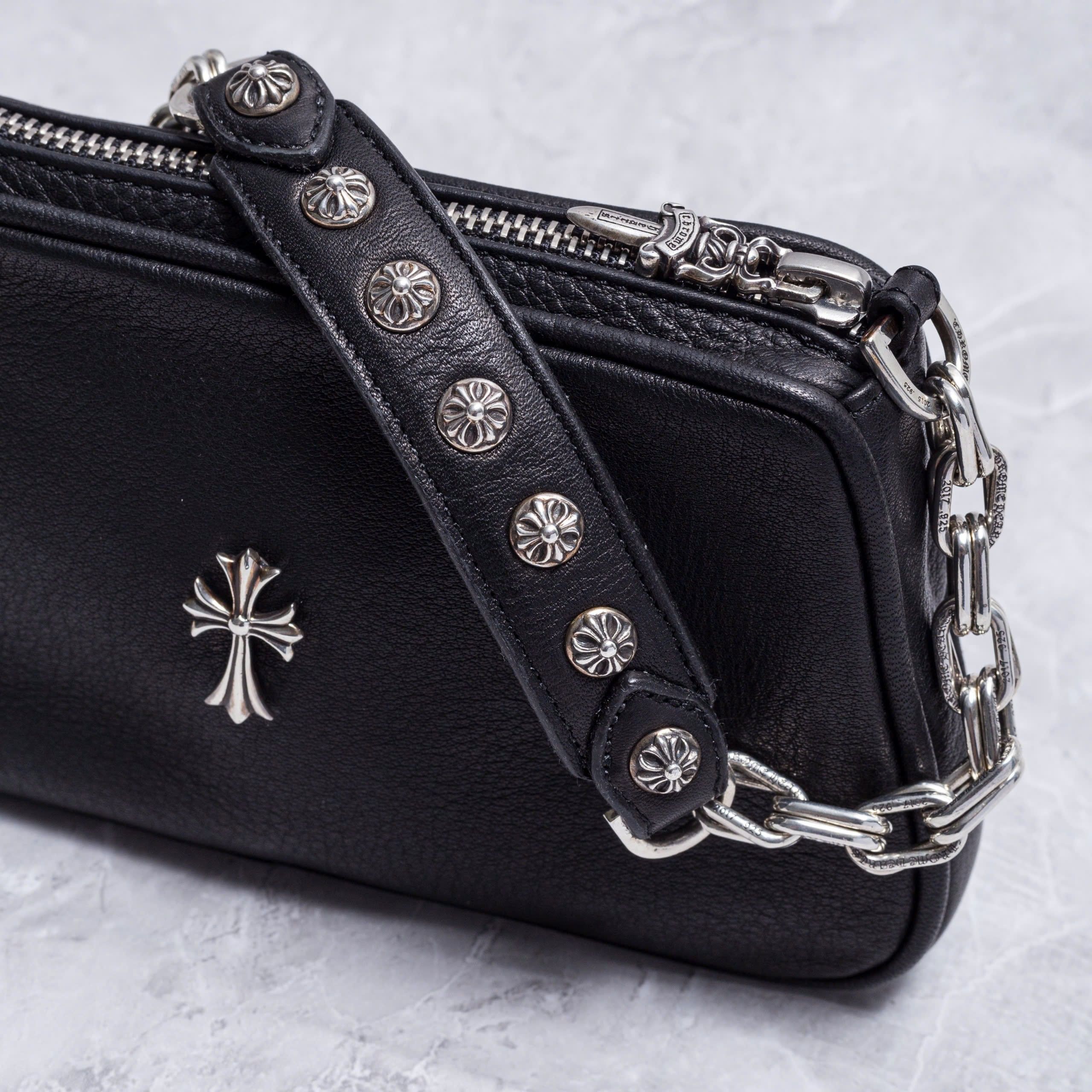Chrome Hearts RARE CHROME HEARTS Pulp Bag BLACK Size ONE SIZE - 3 Thumbnail