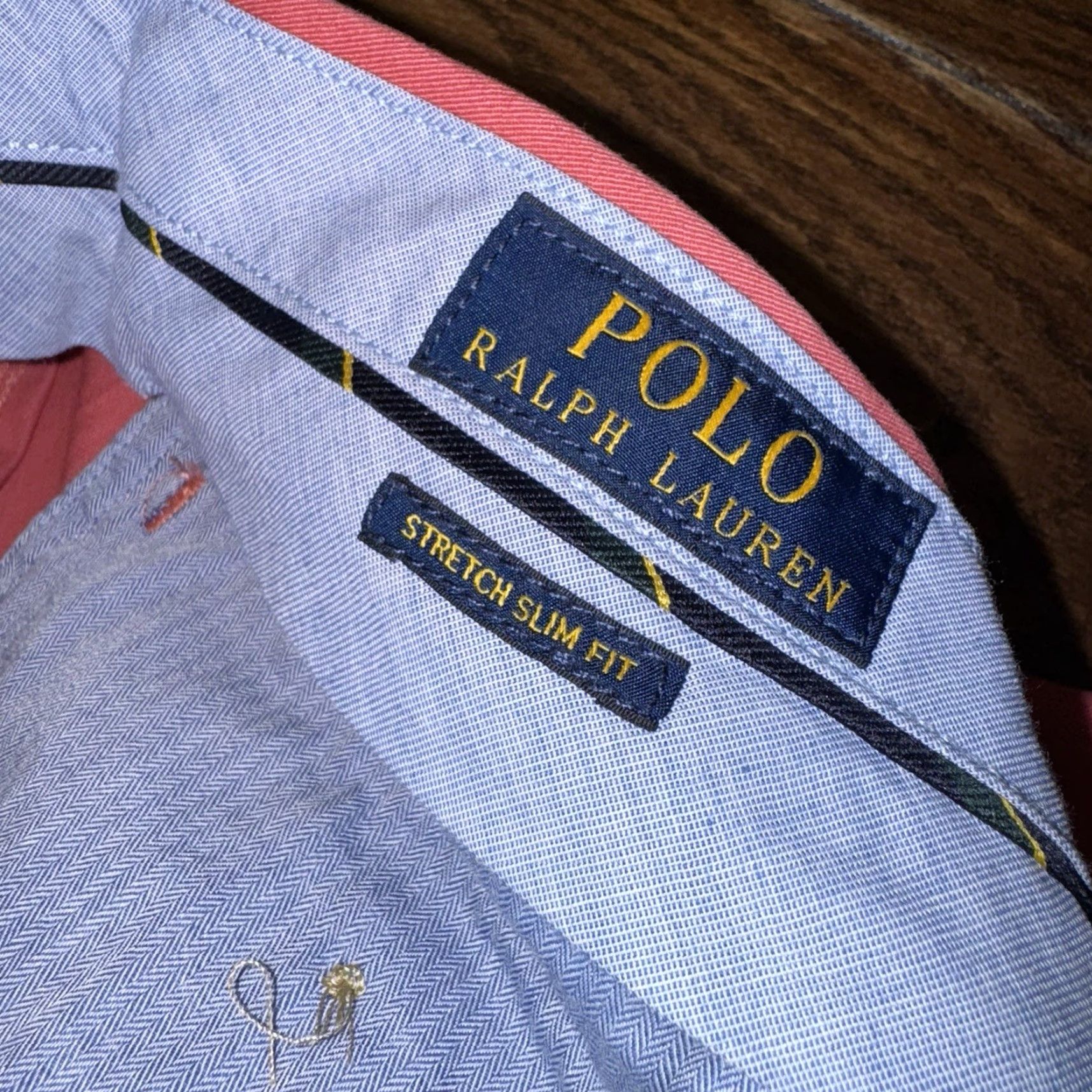 Polo Ralph Lauren Polo Ralph Lauren Pink Slim Fit Stretch Chino Pants Men’s 32x32 New Size US XS / EU 42 / 0 - 5 Thumbnail