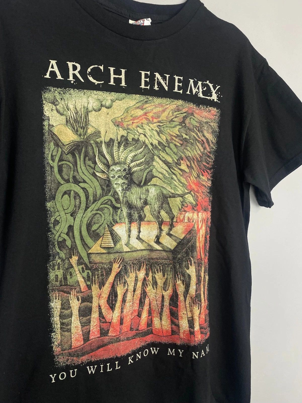 Band Tees ARCH ENEMY DEATH METAL BAND TEE YOU WILL KNOW MY NAME Size US M / EU 48-50 / 2 - 2 Thumbnail