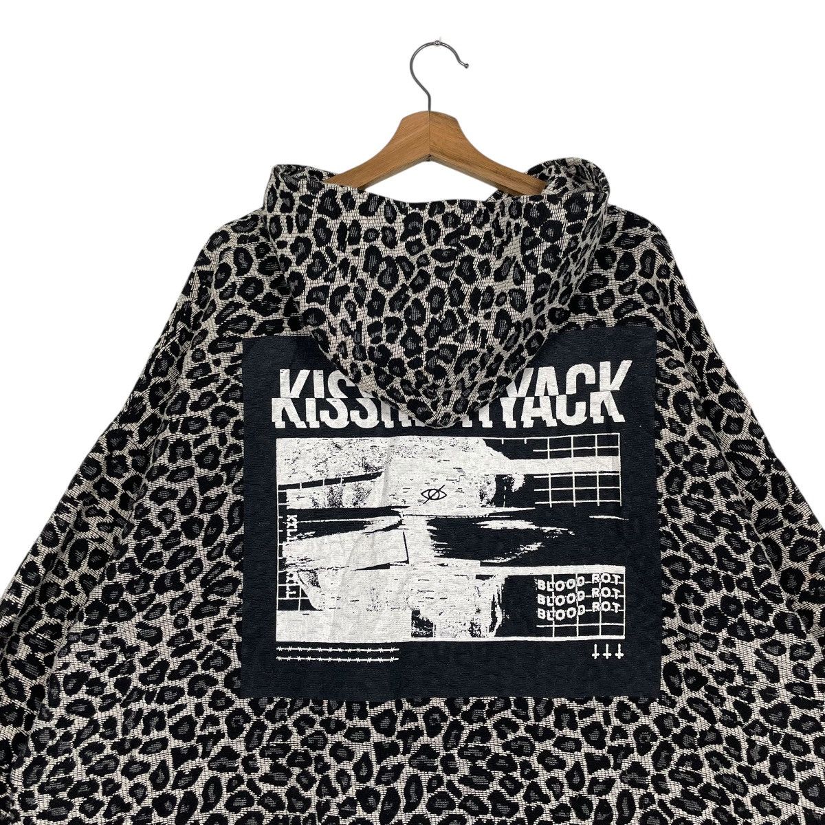 Japanese Brand Kiss Rich Yack Blood Rot Hooded Jacket Size XL / US 12-14 / IT 48-50 - 2 Thumbnail