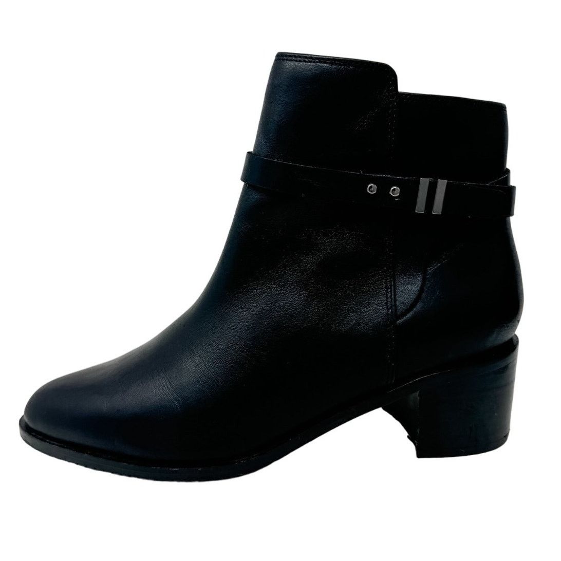 Clarks Poise Freya Block Heel Shoes Chelsea Ankle Boots Size 7.5 in Black, Women's