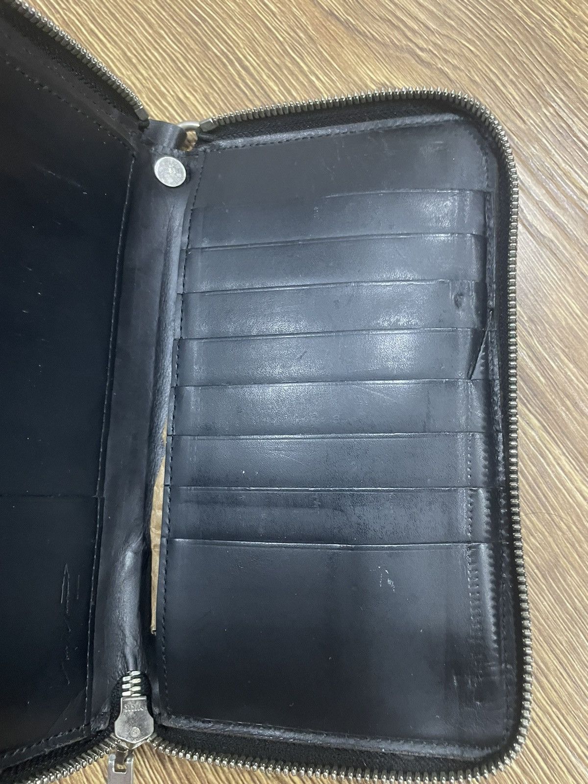 Yohji Yamamoto Authentic YOHJIYAMATO signature Zipper Long wallet Size ONE SIZE - 7 Thumbnail