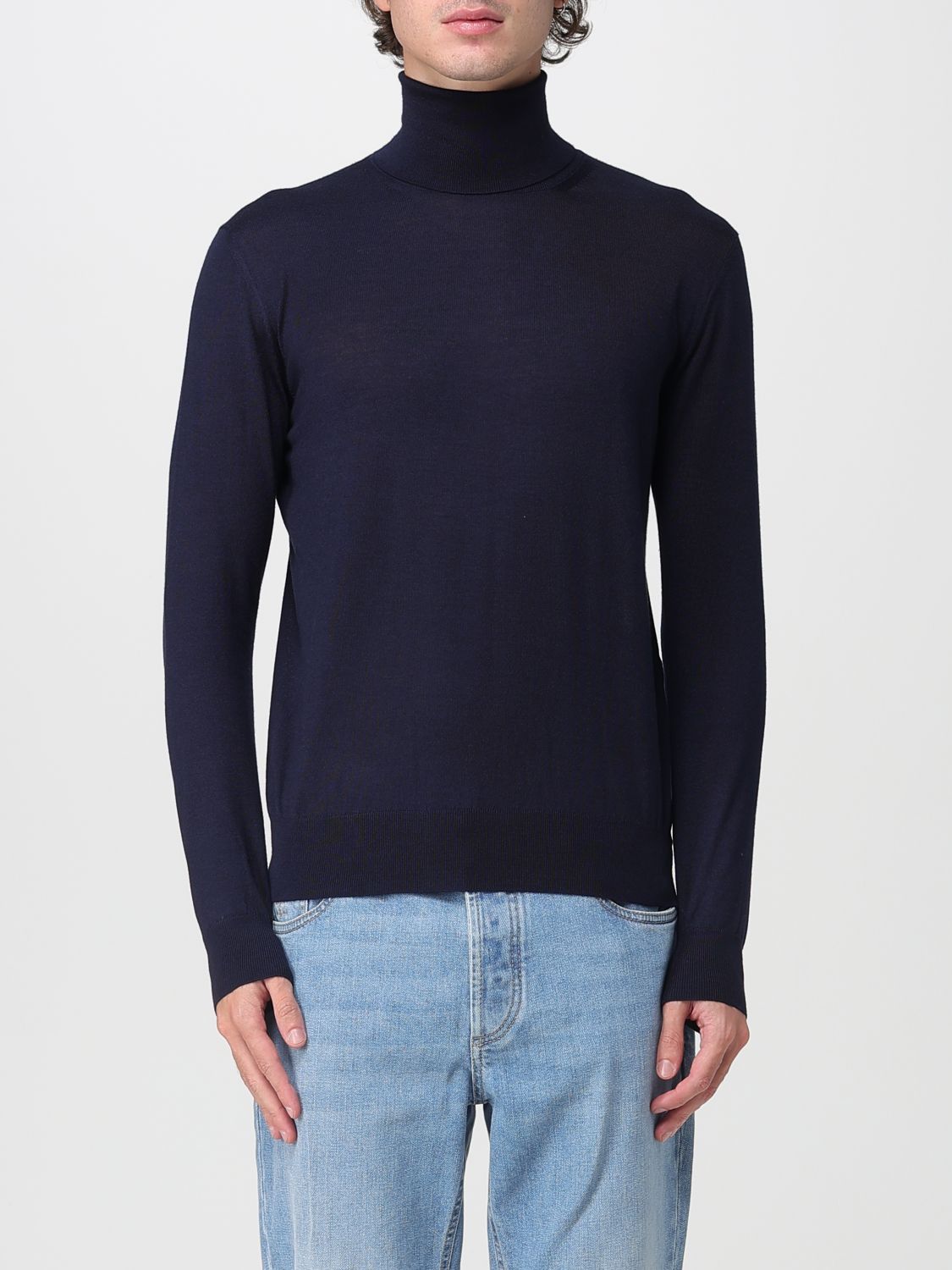 Saint Laurent Paris Saint Laurent Sweater Men Blue Size US L / EU 52-54 / 3 - 1 Thumbnail