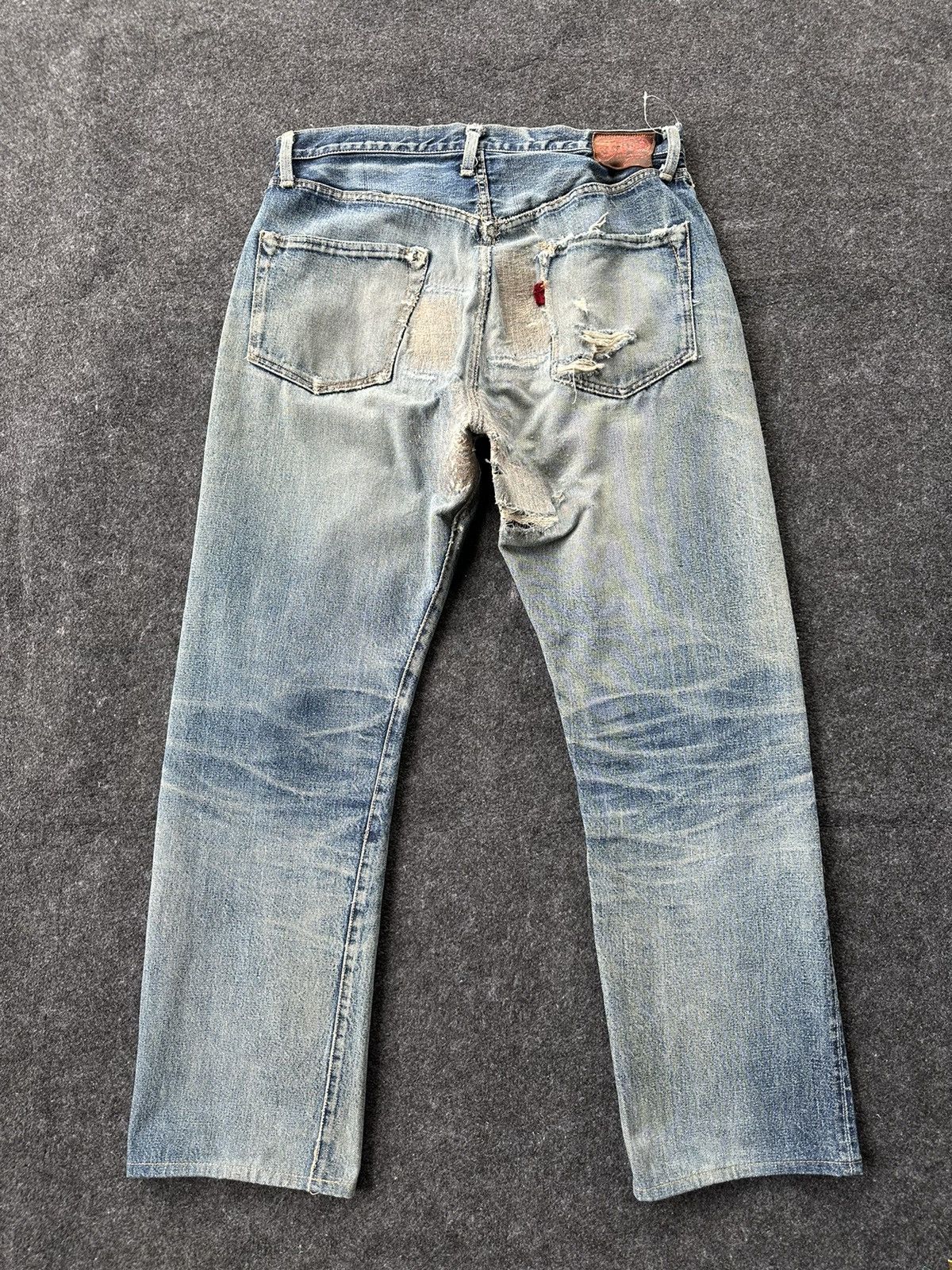 Denime Sale 🔥 Denime Thrashed Reconstruction Denim Size 32 D99 Size US 32 / EU 48 - 2 Thumbnail