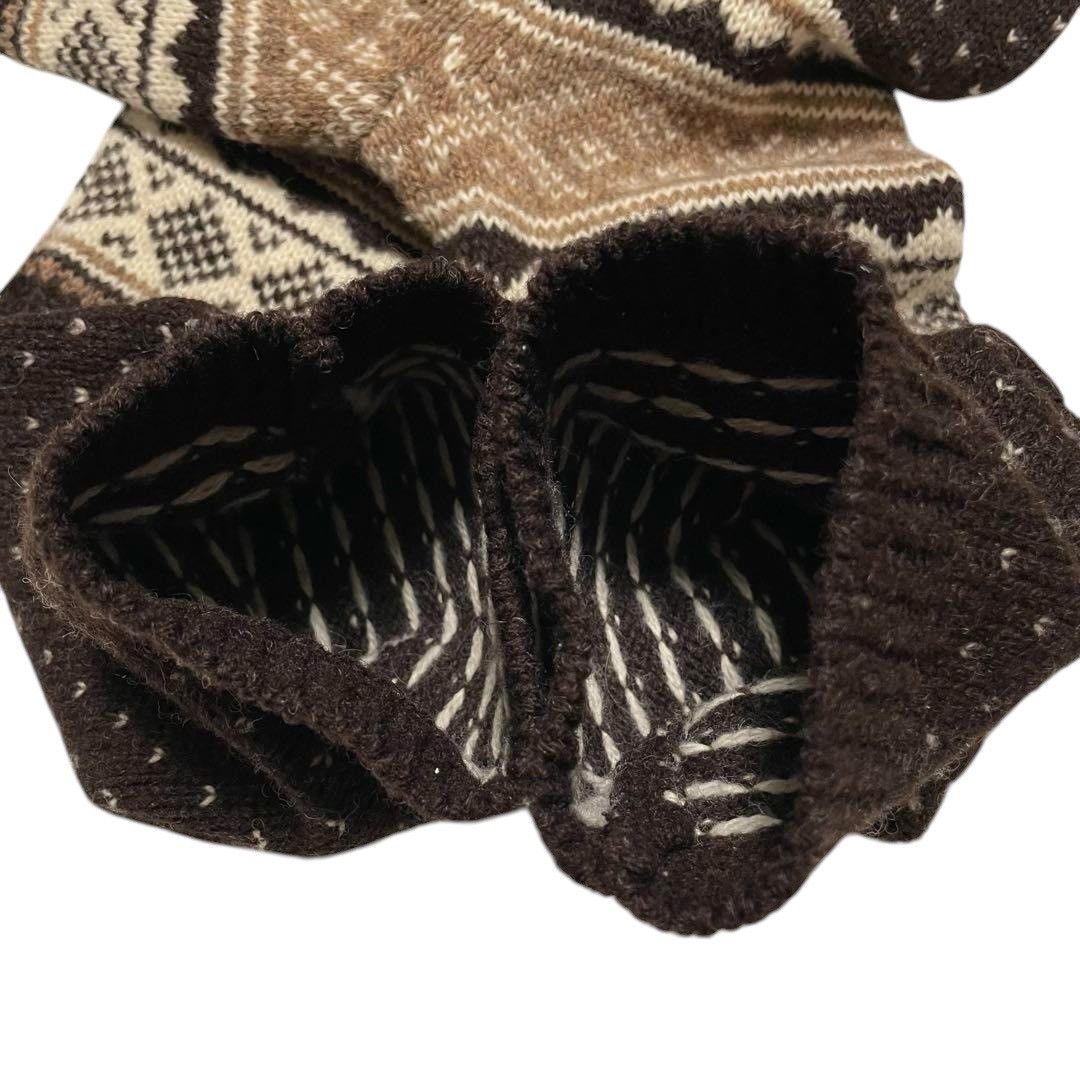 Junya Watanabe Junya Watanabe MAN AW11 Nordic Long Knitted Wool Sweater Size US S / EU 44-46 / 1 - 6 Thumbnail