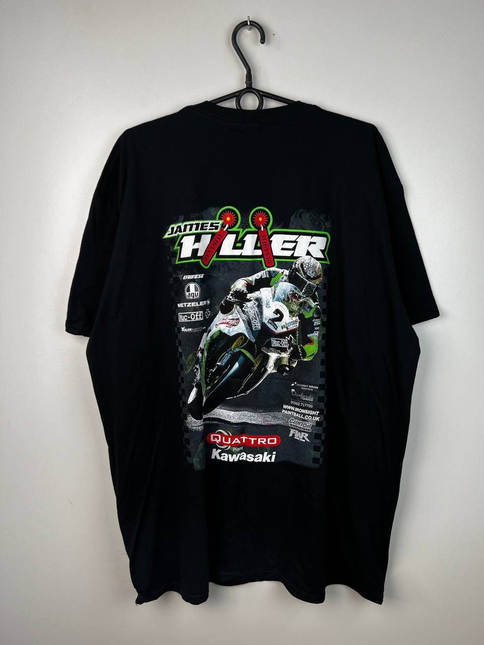 Vintage Kawasaki moto Racing vintage t-shirts size XXL Size US XXL / EU 58 / 5 - 2 Thumbnail