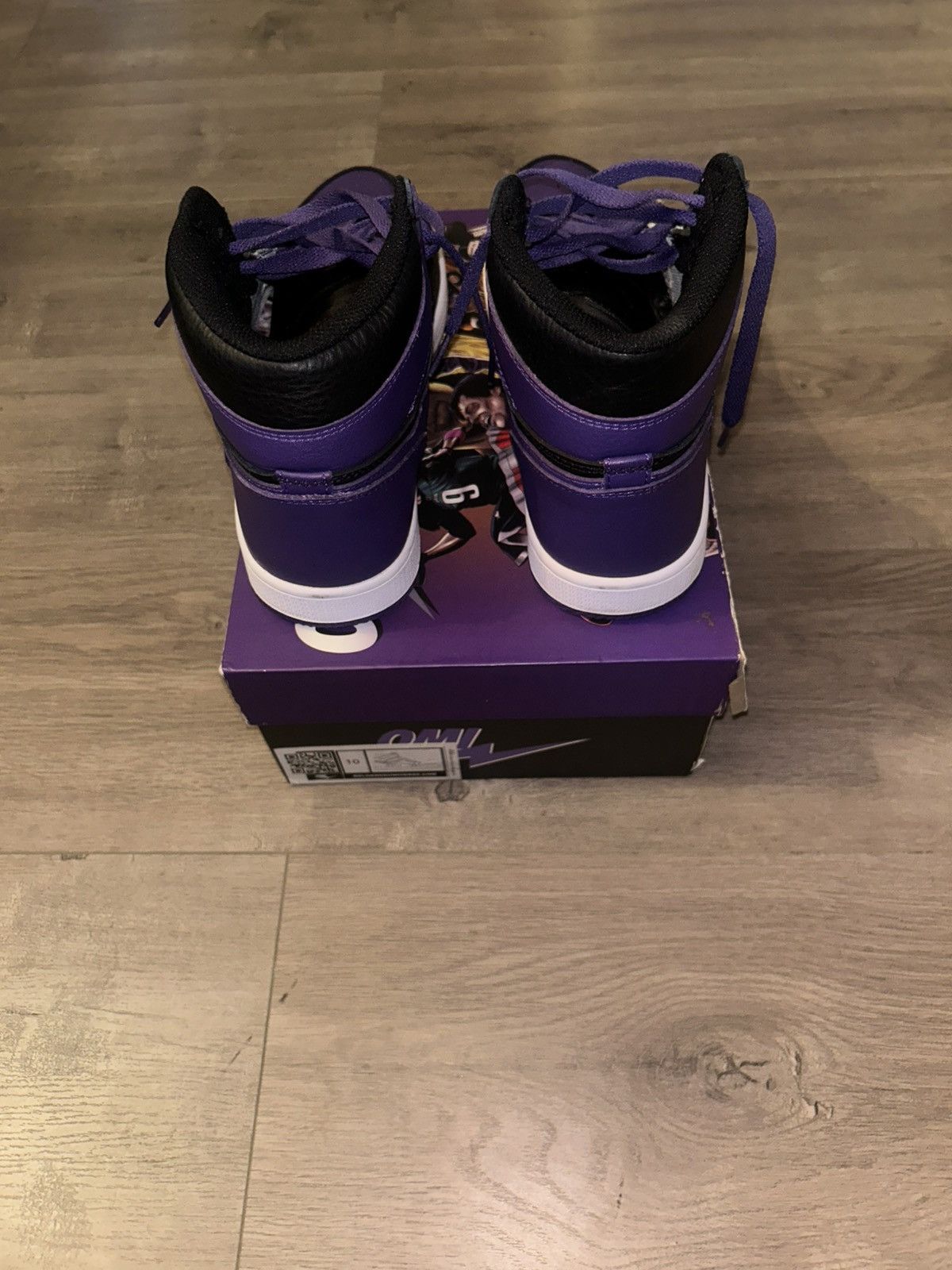 Other Black and purple OMI Size US 10 / EU 43 - 5 Thumbnail