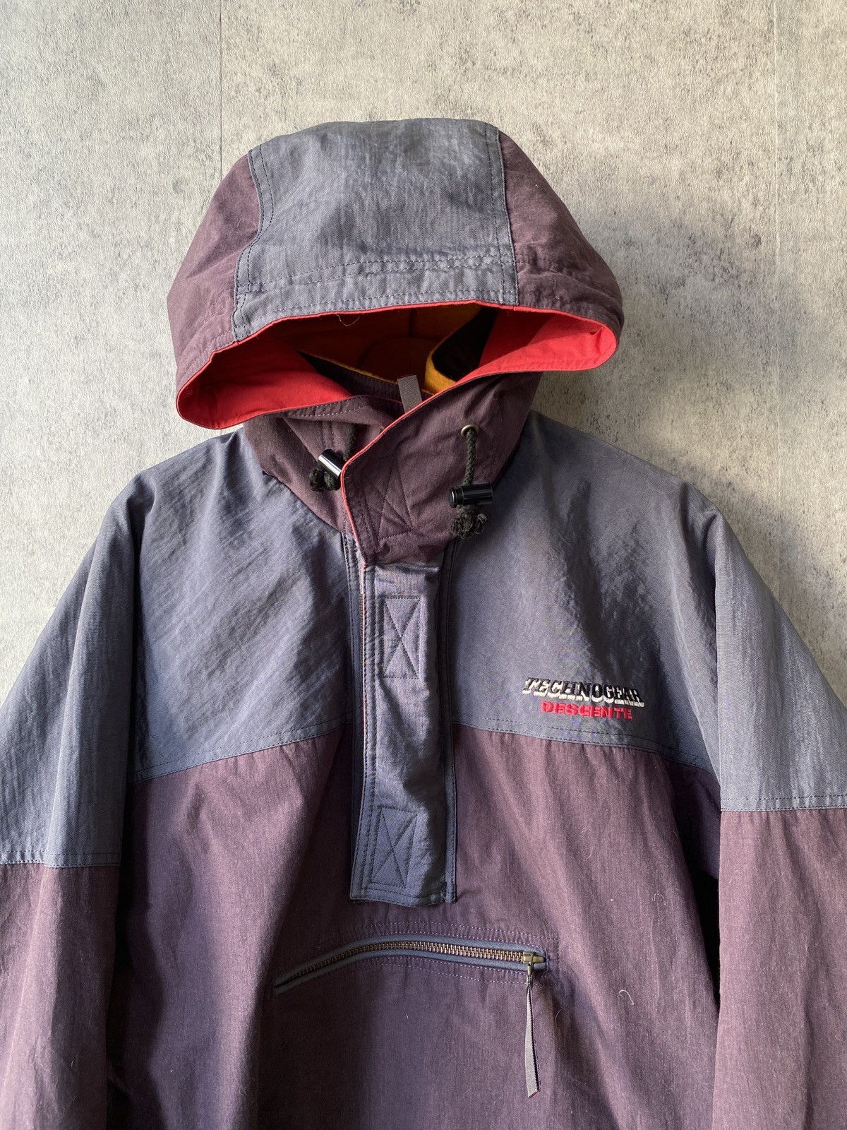 Descente × Japanese Brand × Vintage Vintage 90s Descente Technogear Anorak Lining Fleece Jacket Size US M / EU 48-50 / 2 - 3 Thumbnail